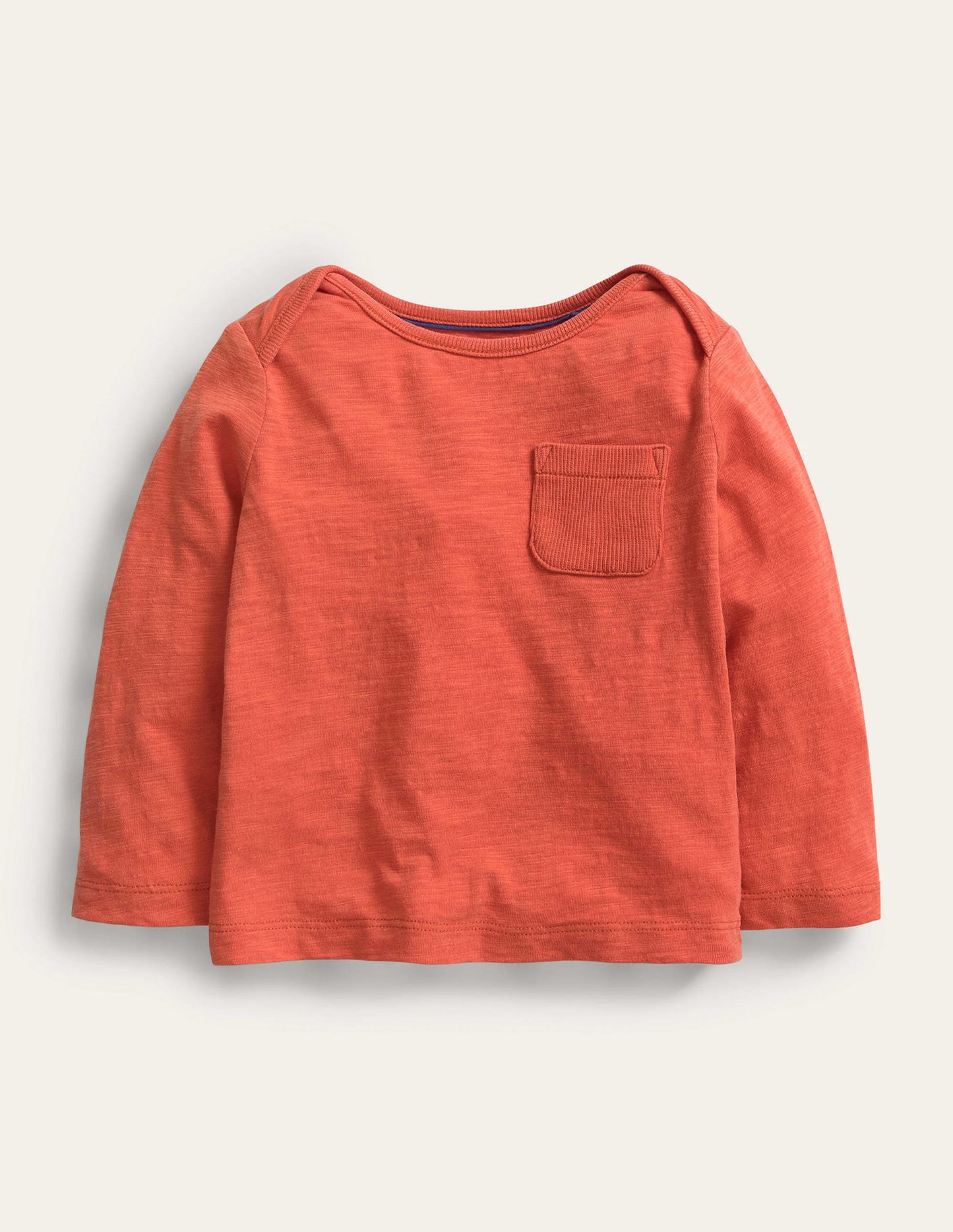Garment Wash T-Shirt-Jam Red