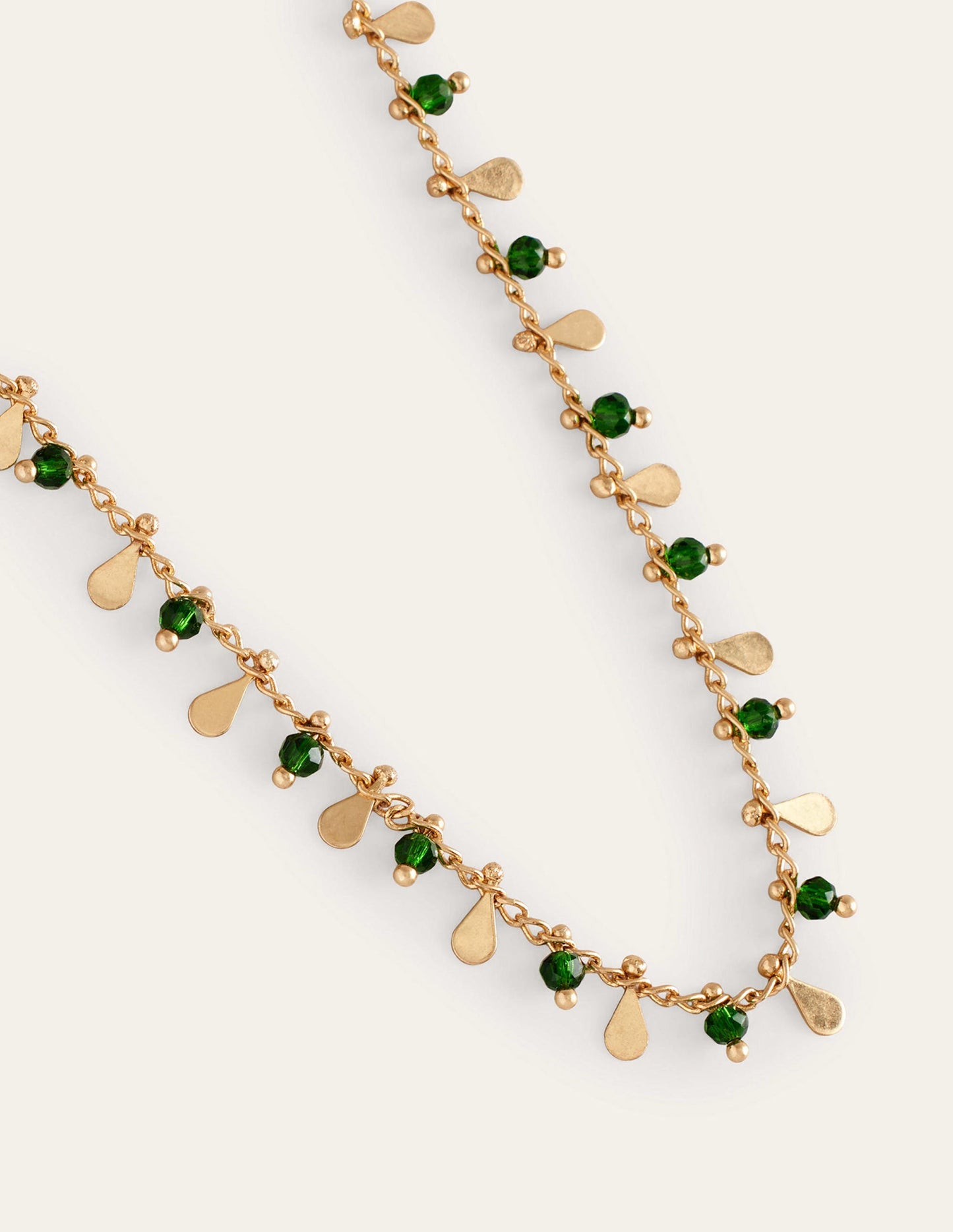 Beaded Necklace-Green