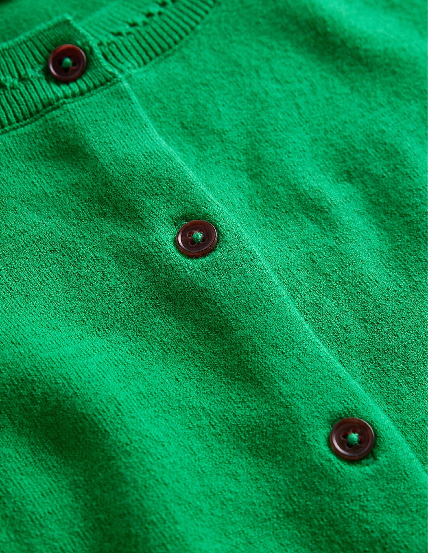 Catriona Cotton Cardigan-Fresh Mint Green