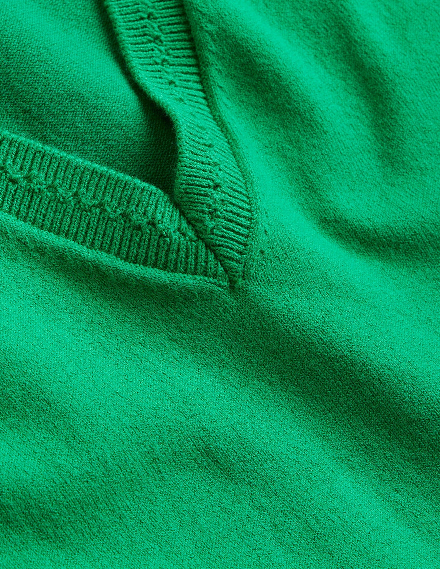 Catriona Cotton V-Neck Tank-Meadow Green