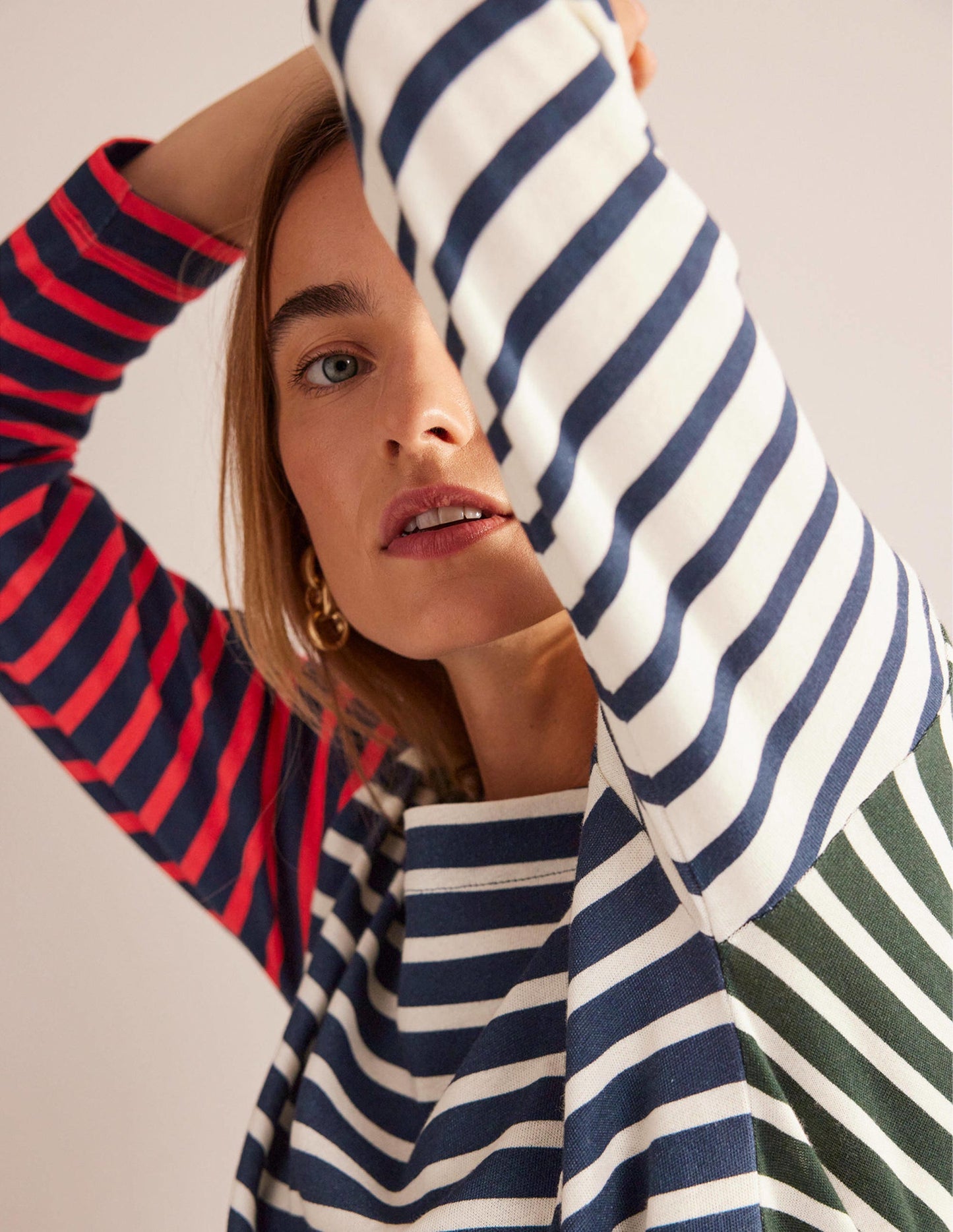 Sophie Hotch Potch Breton Top-Hotch Potch Multi Stripe