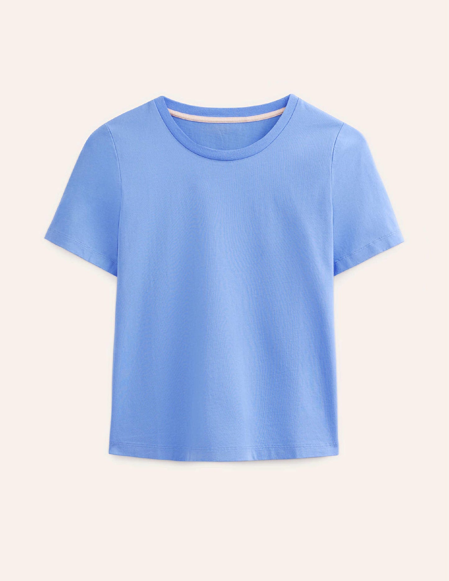 Pure Cotton Crew T-shirt-Marina