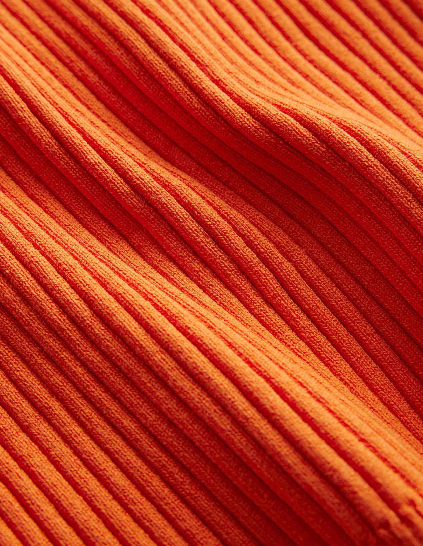 Ribbed Vest Top-Kumquat