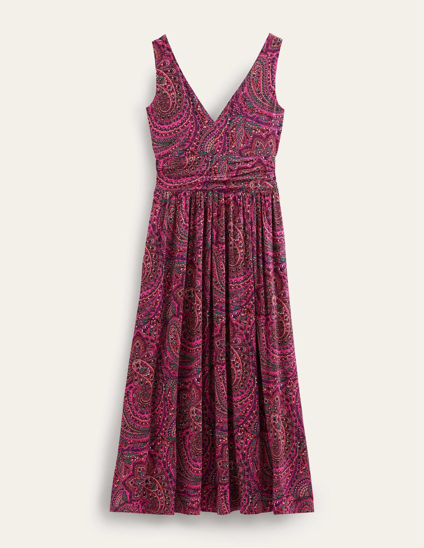 Sleeveless Jersey Maxi Dress-Ultra Pink, Palace