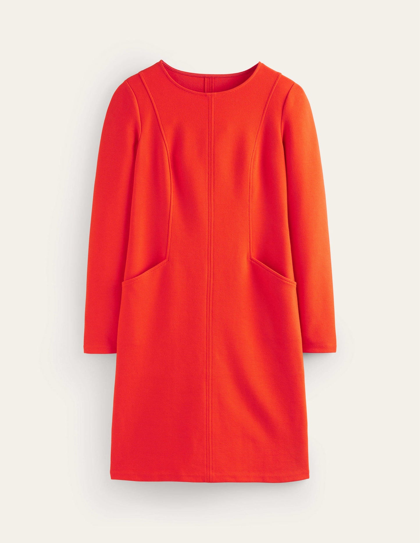 Ellen Ottoman Dress-Fiesta Orange