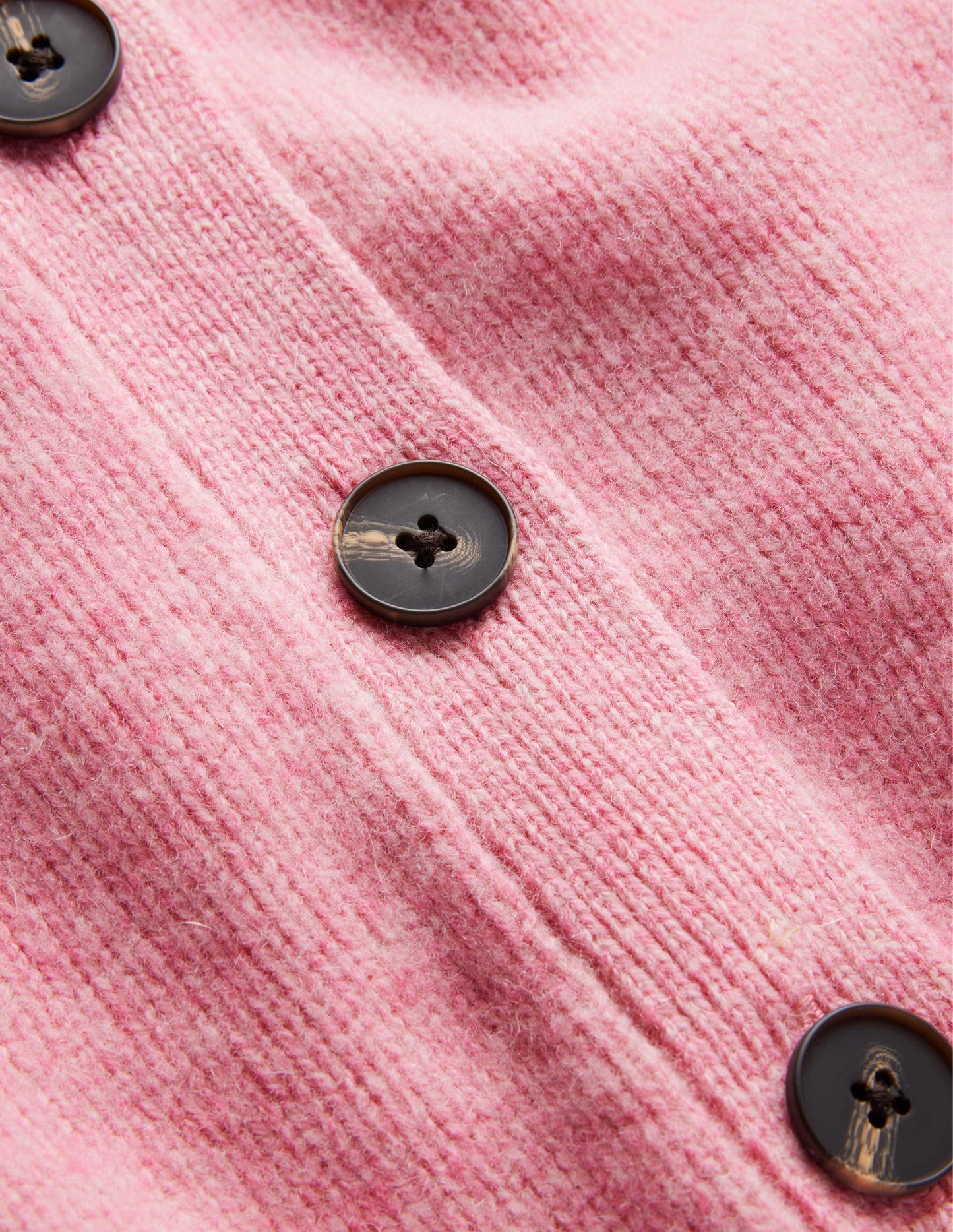 Brushed Wool Cropped Cardigan-Pink Lemonade