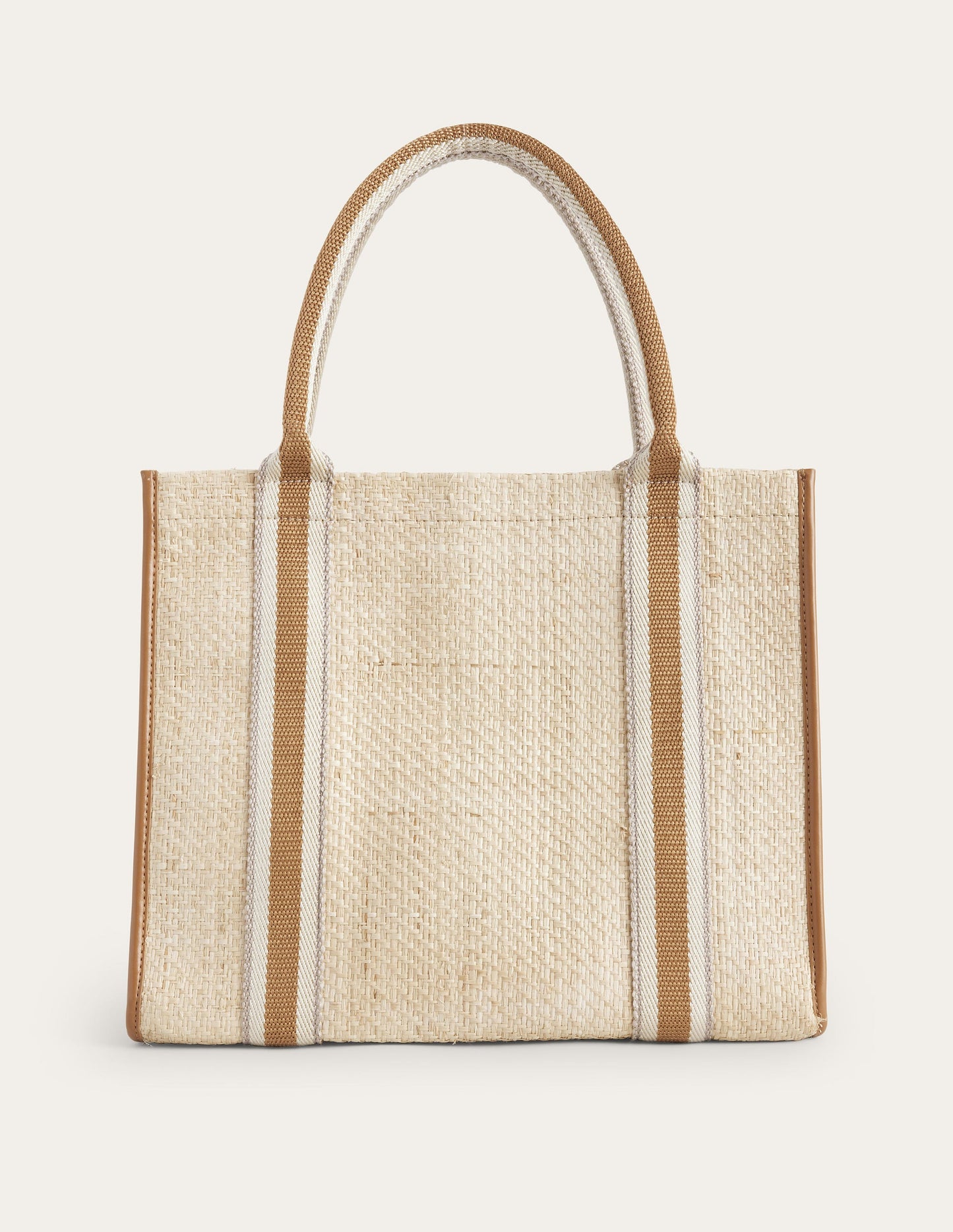 Raffia Tote Bag-Raffia