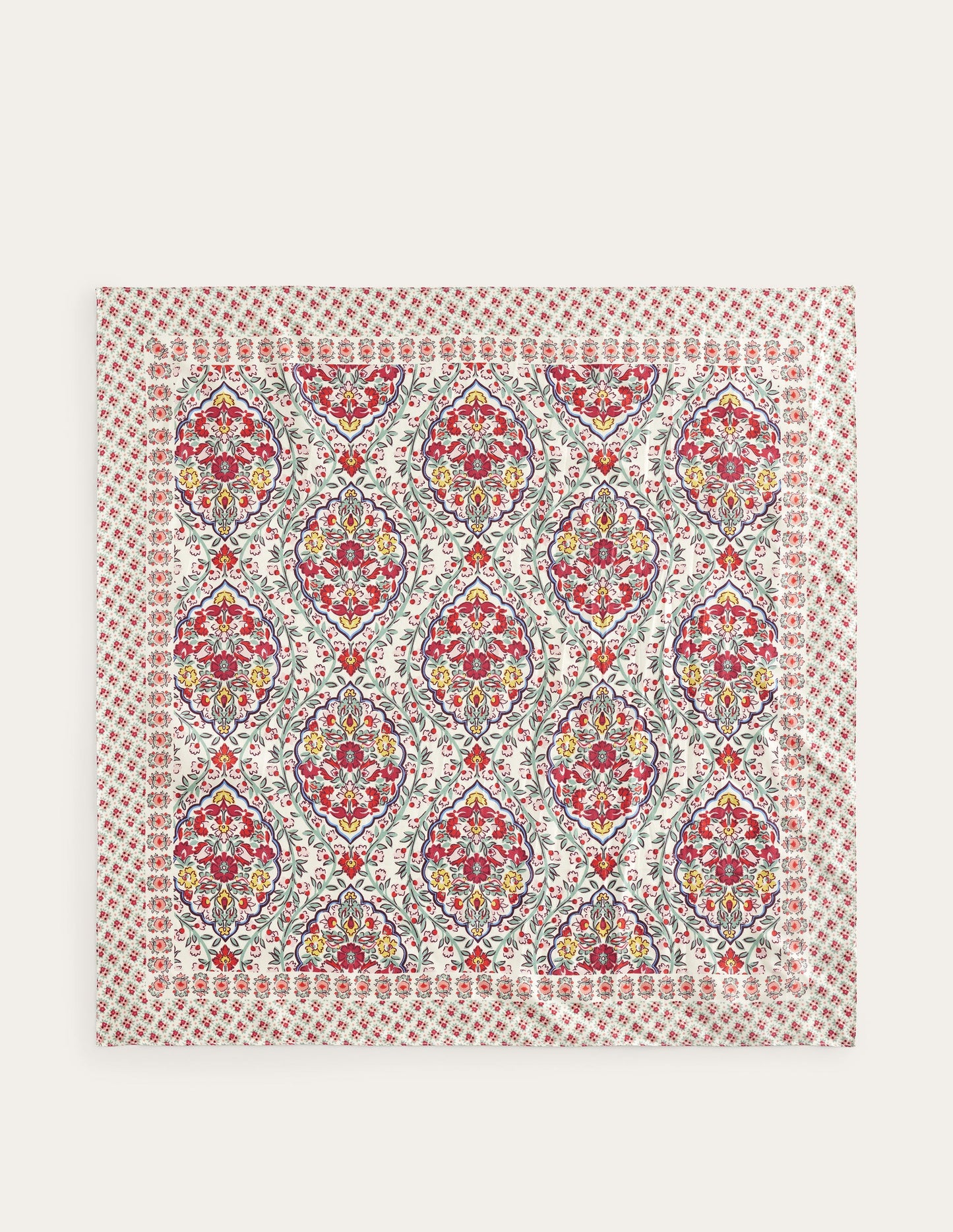 Silk Scarf-Multi, Vine Terrace