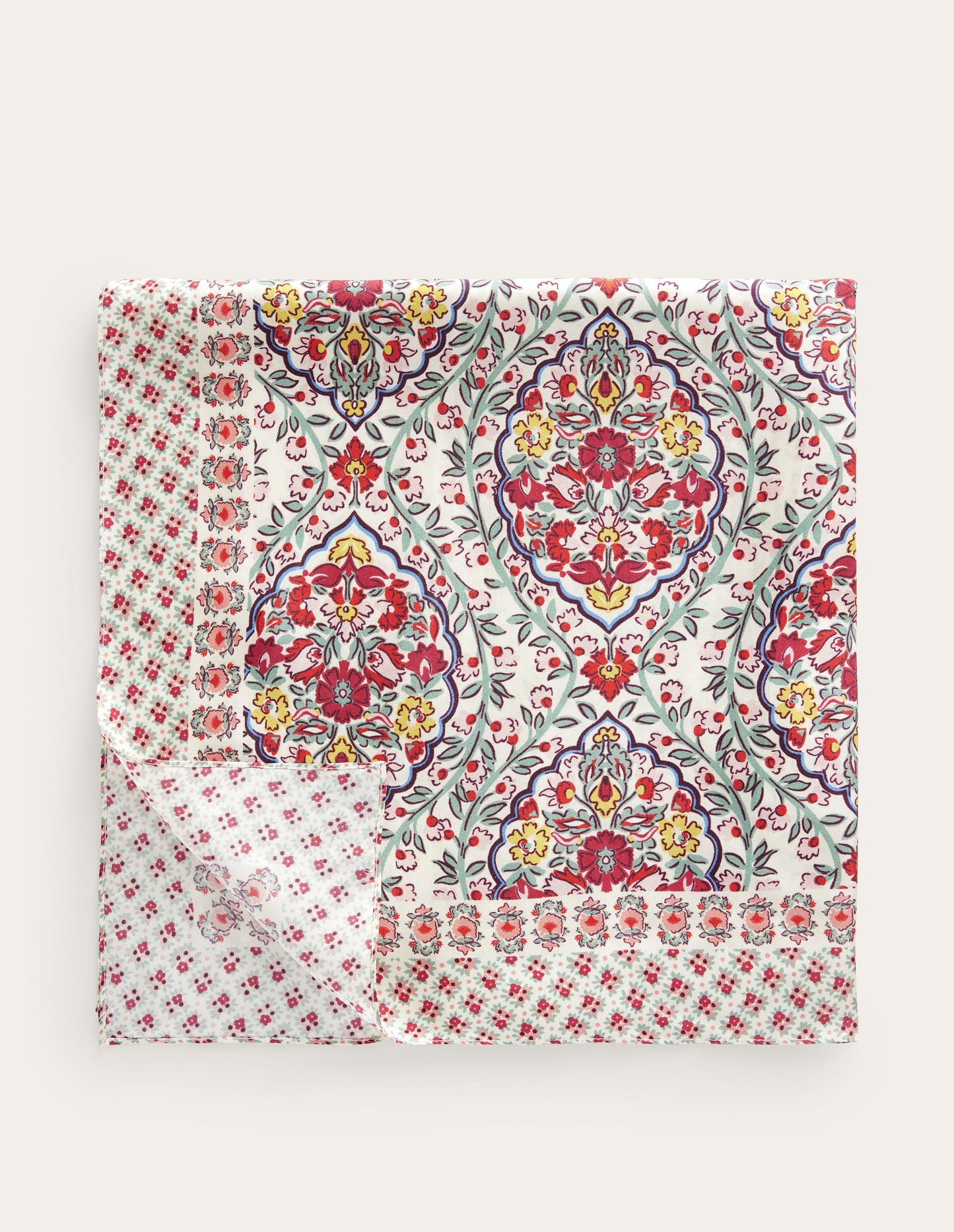 Silk Scarf-Multi, Vine Terrace