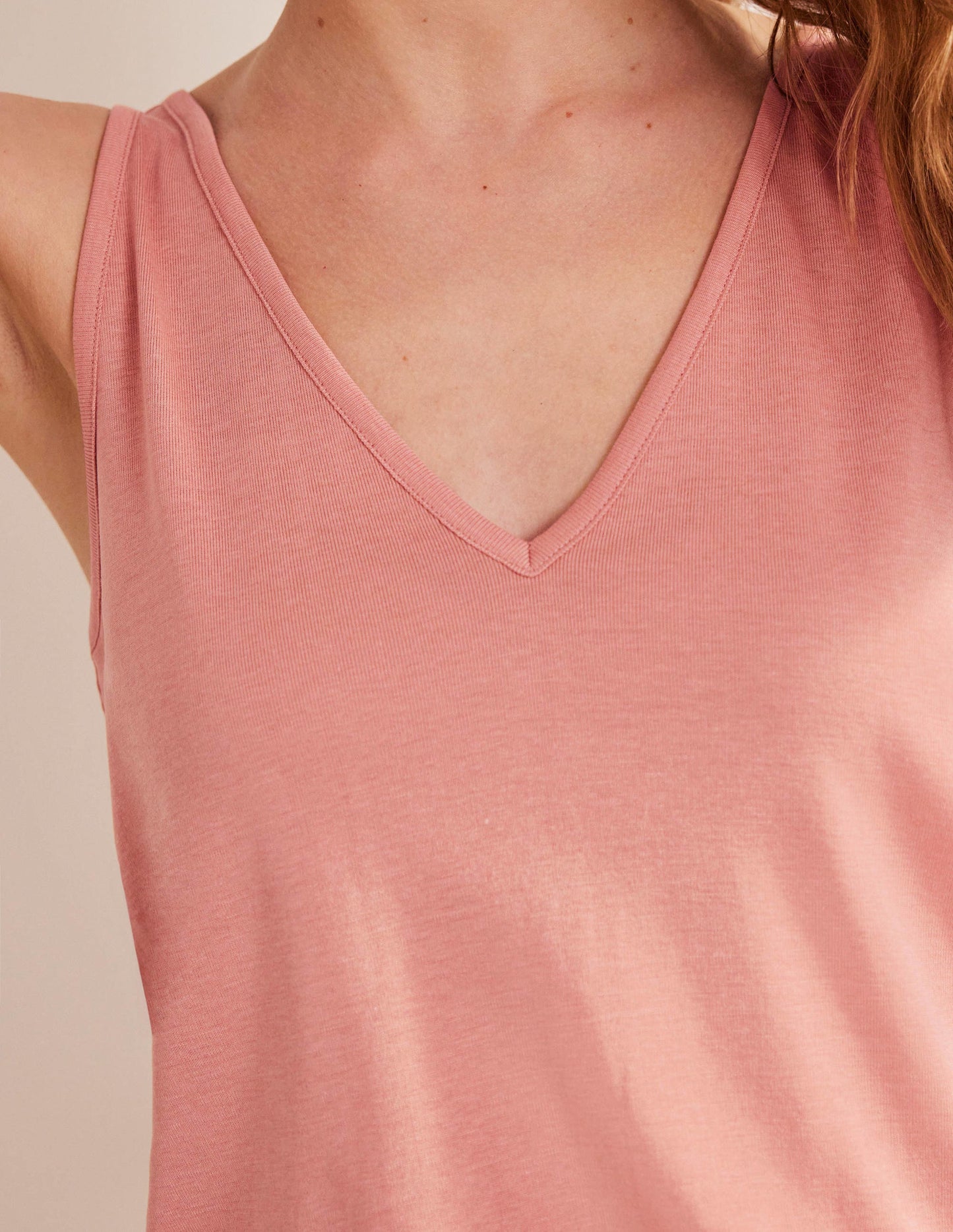 Soft Touch Vest-Pink
