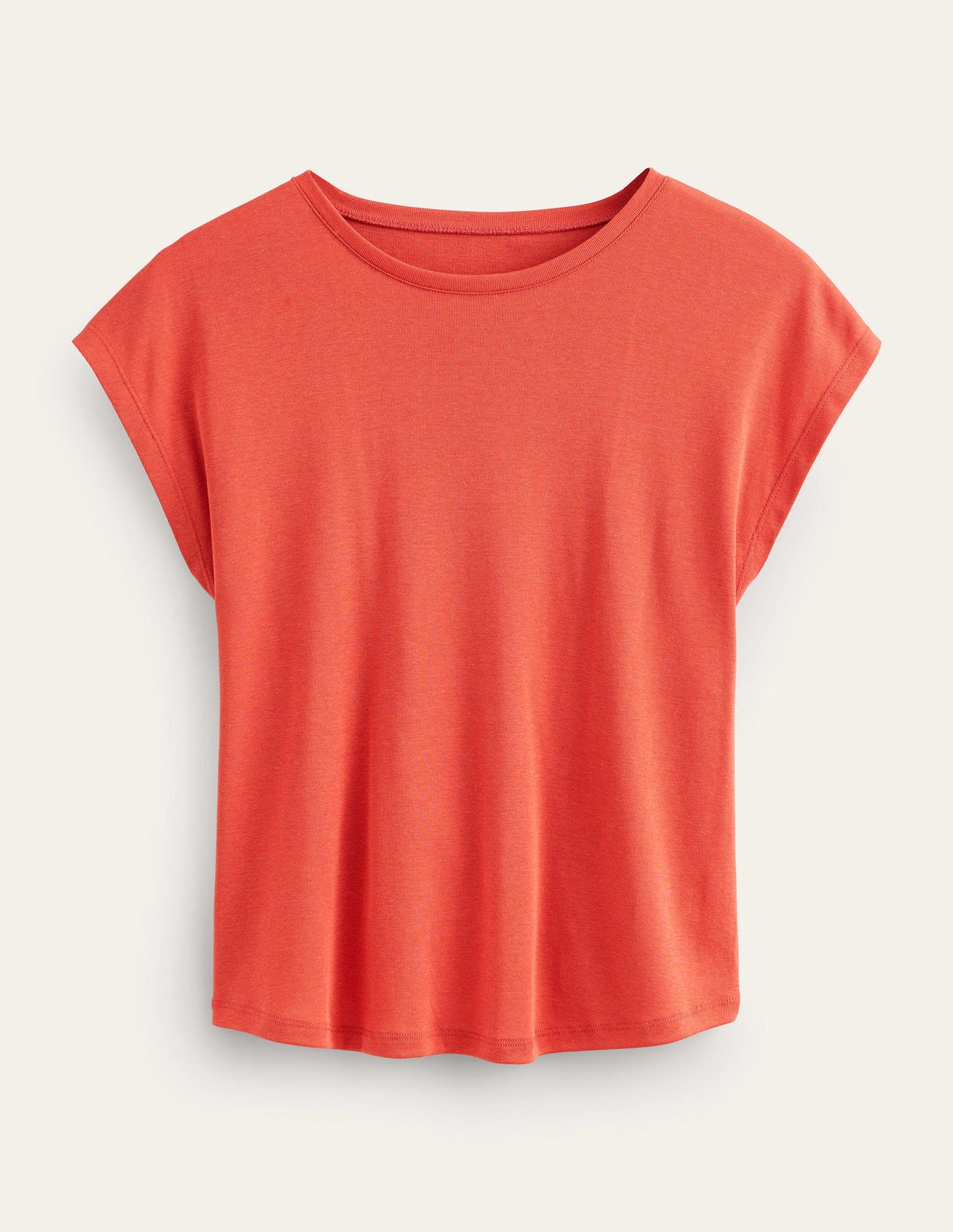 Soft Touch Sleeveless Top-Tomato