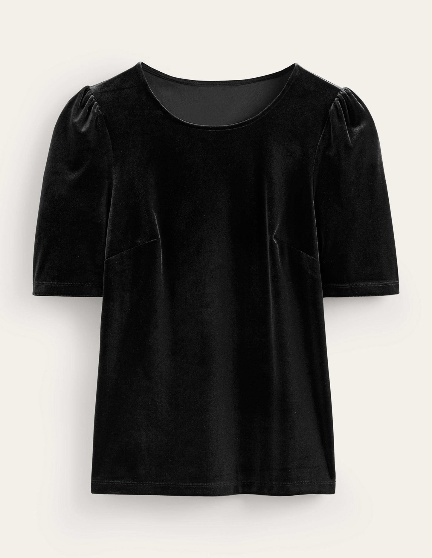 Velvet Party T-shirt-Black