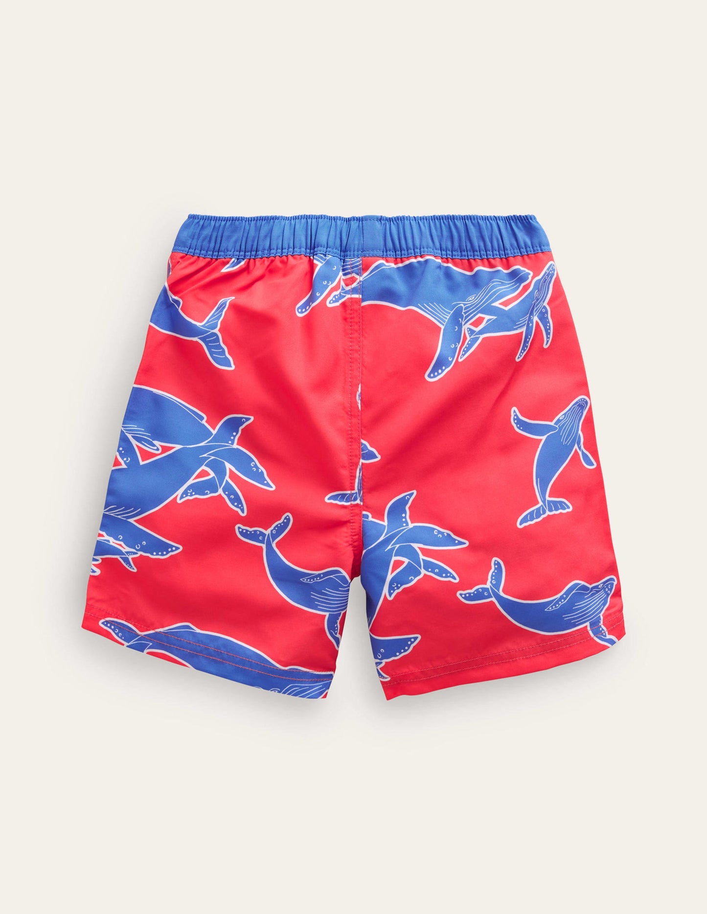 Swim Shorts-Sunkissed Coral Whale
