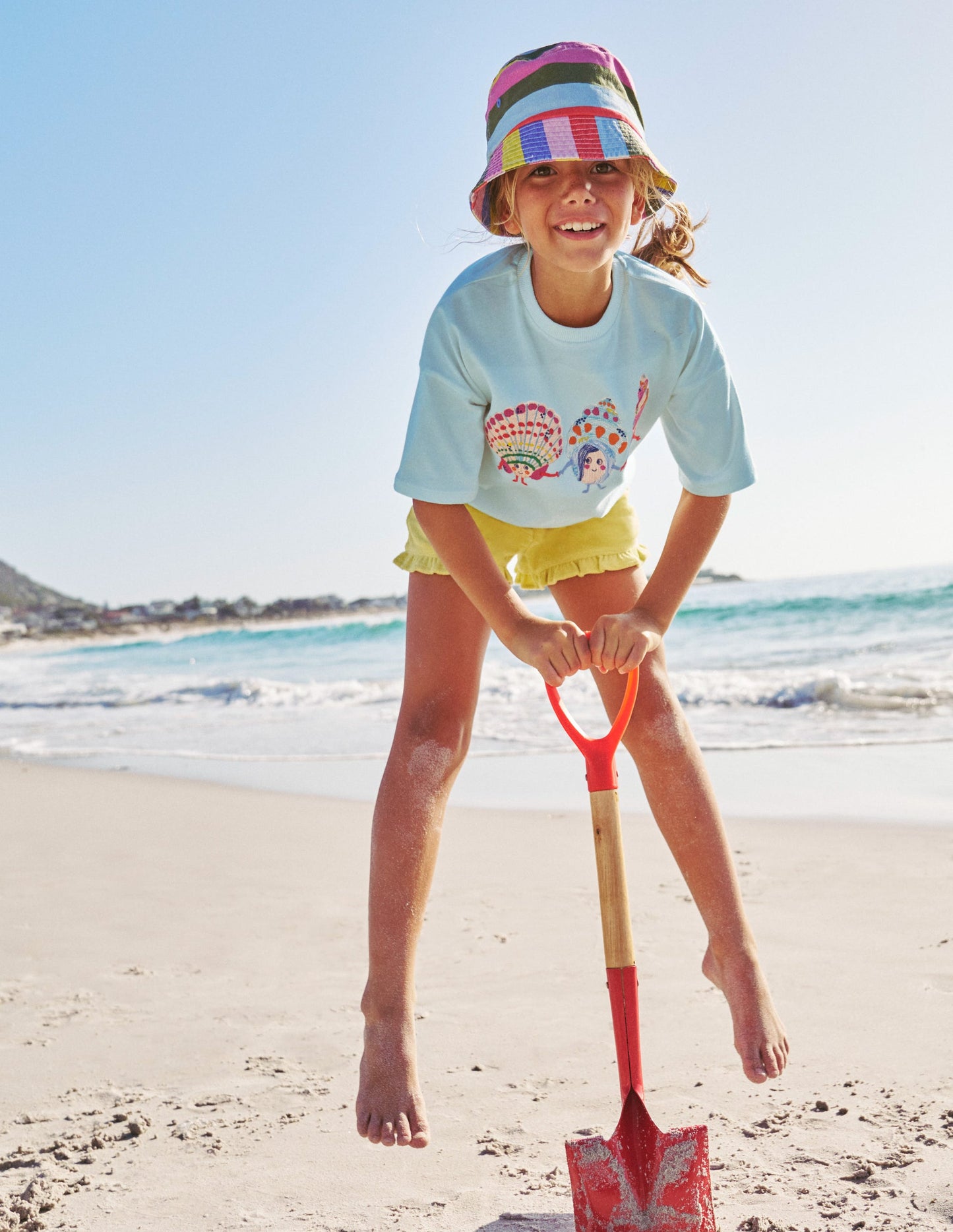 Bucket Hat-Multi Stripe