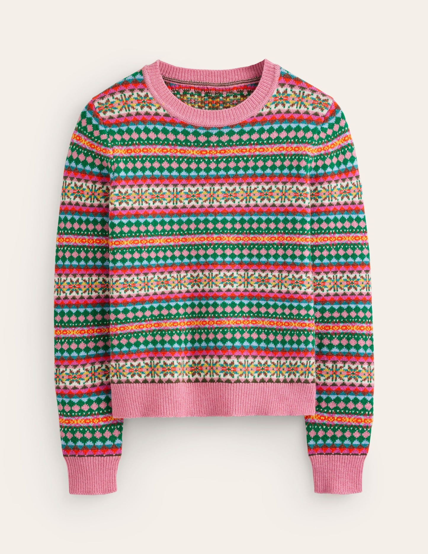 Edie Fair Isle Jumper-Heritage