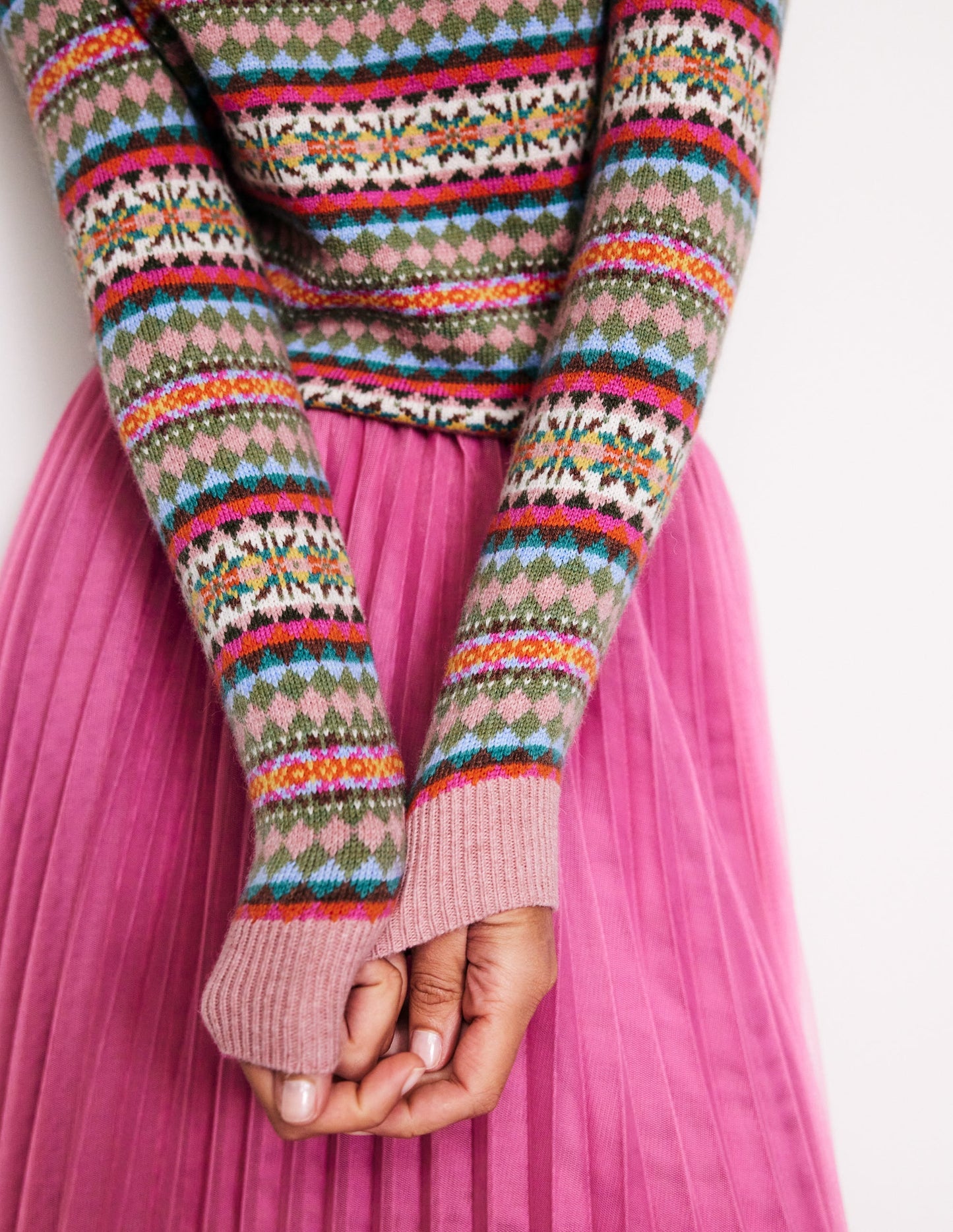 Edie Fair Isle Jumper-Heritage