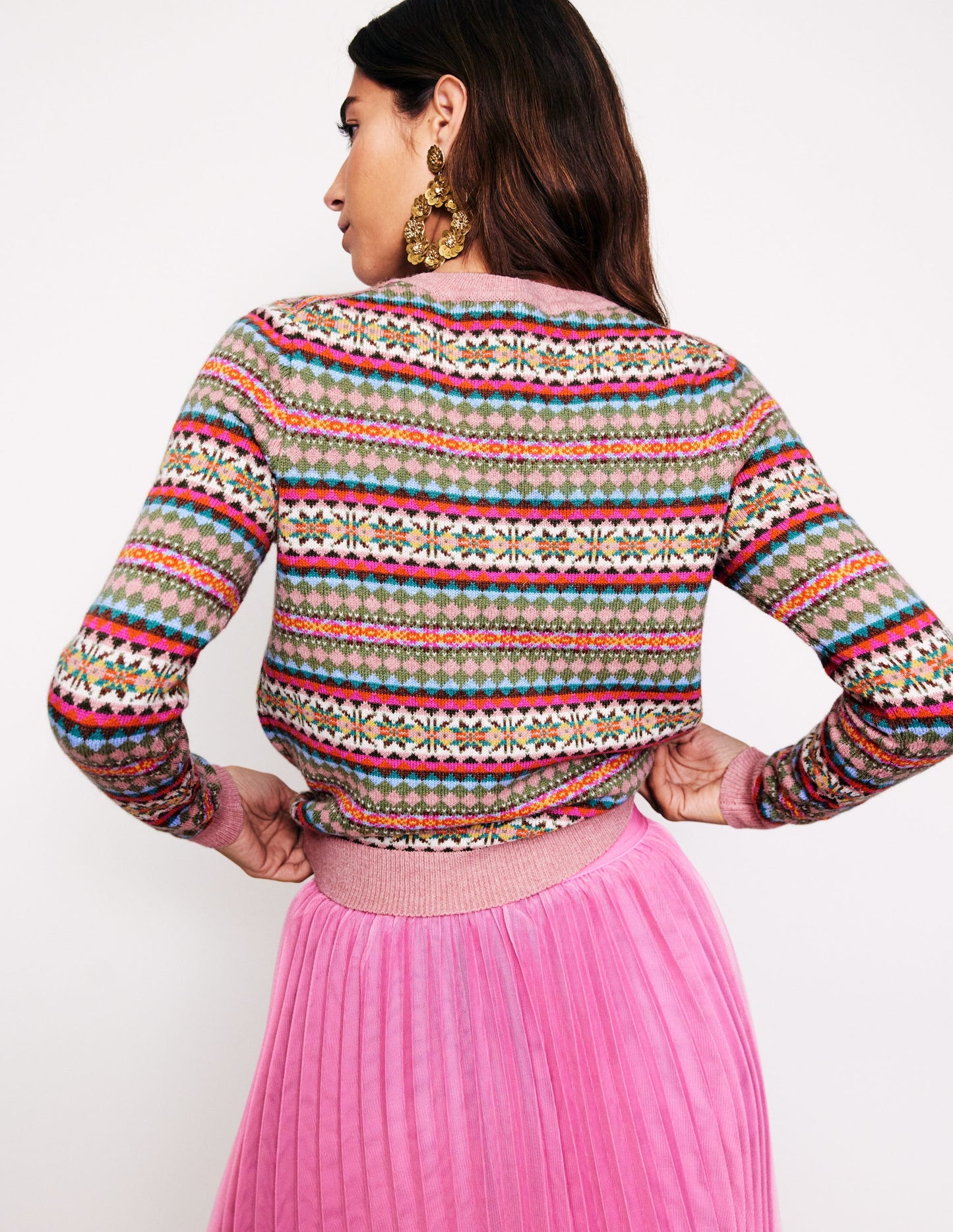 Edie Fair Isle Jumper-Heritage