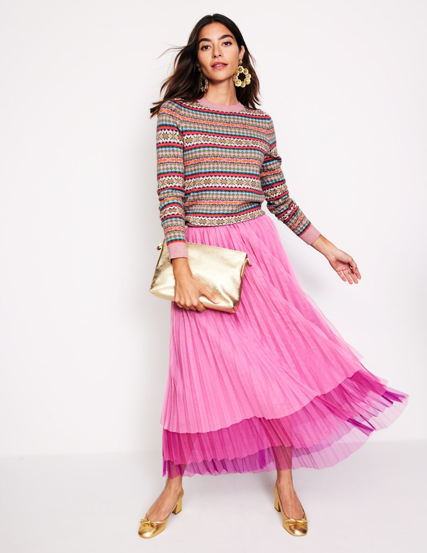 Edie Fair Isle Jumper-Heritage