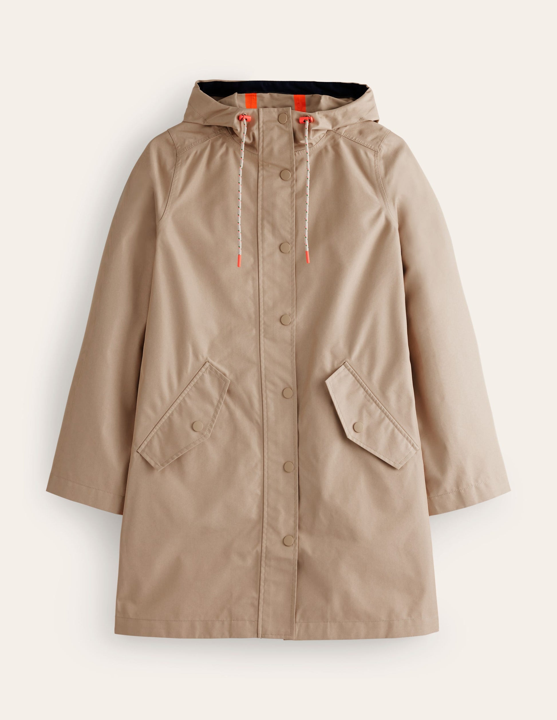 Wells Waterproof Hooded Coat-Neutral-6