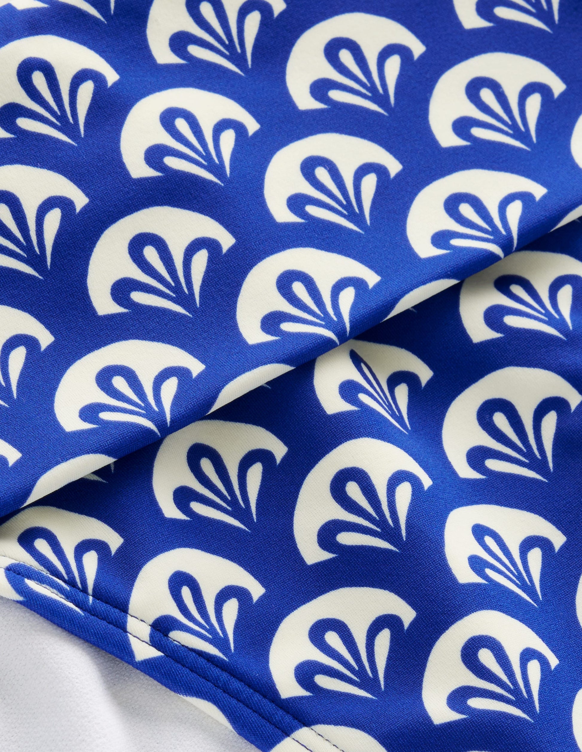 Classic Fold Bikini Bottoms-Surf The Web, Foliage Geo-6