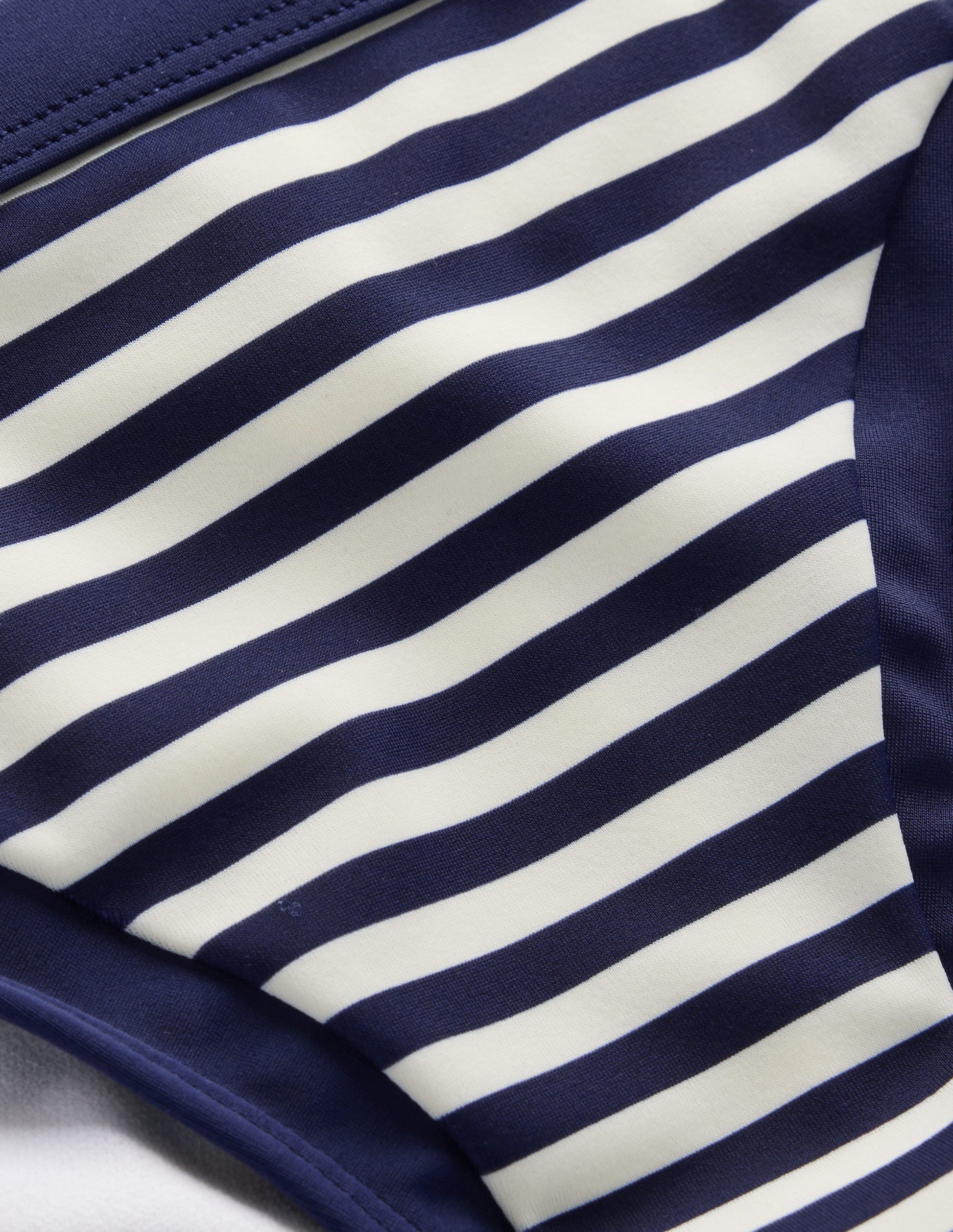 Santorini Bikini Bottoms-Navy/ Ivory Stripe-6