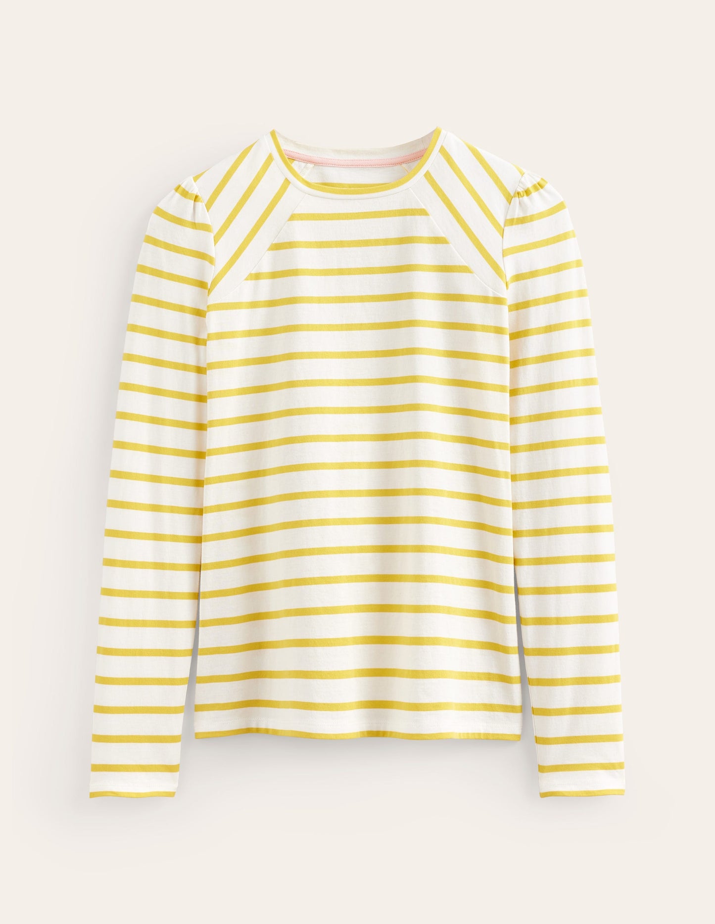 Arabella Stripe T-Shirt-Passion Fruit