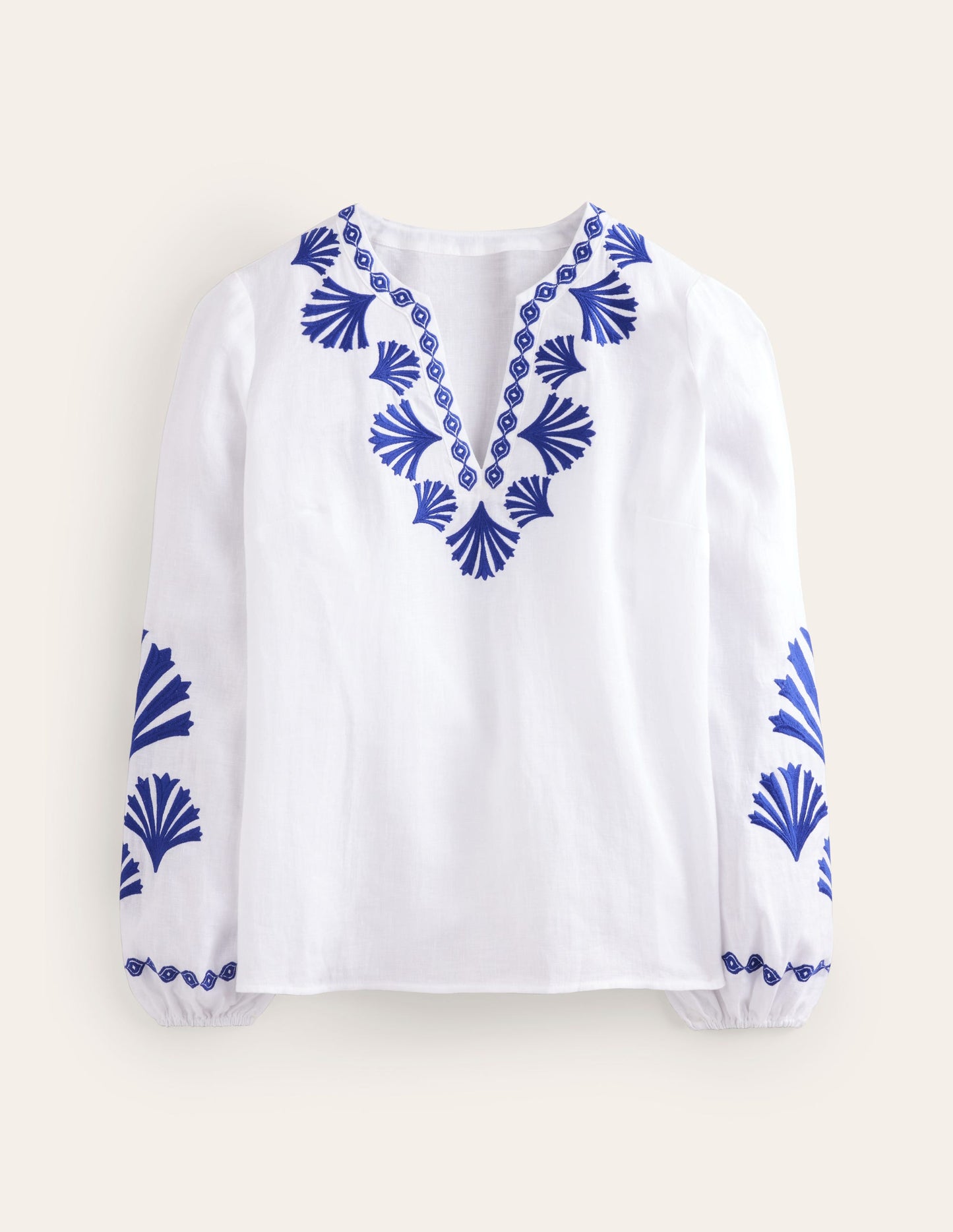 Bonnie Linen Top-Surf the Web, Shells