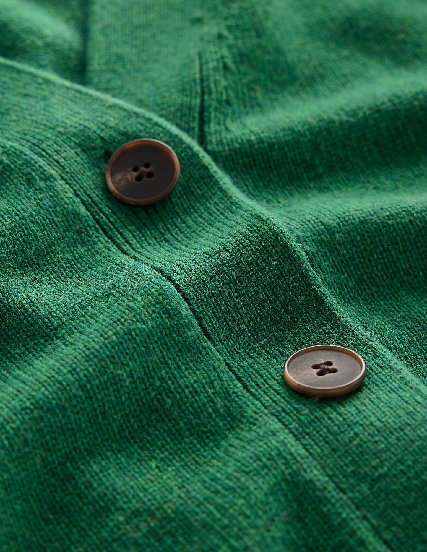Zia Longline V-Neck Cardigan-Pine Green