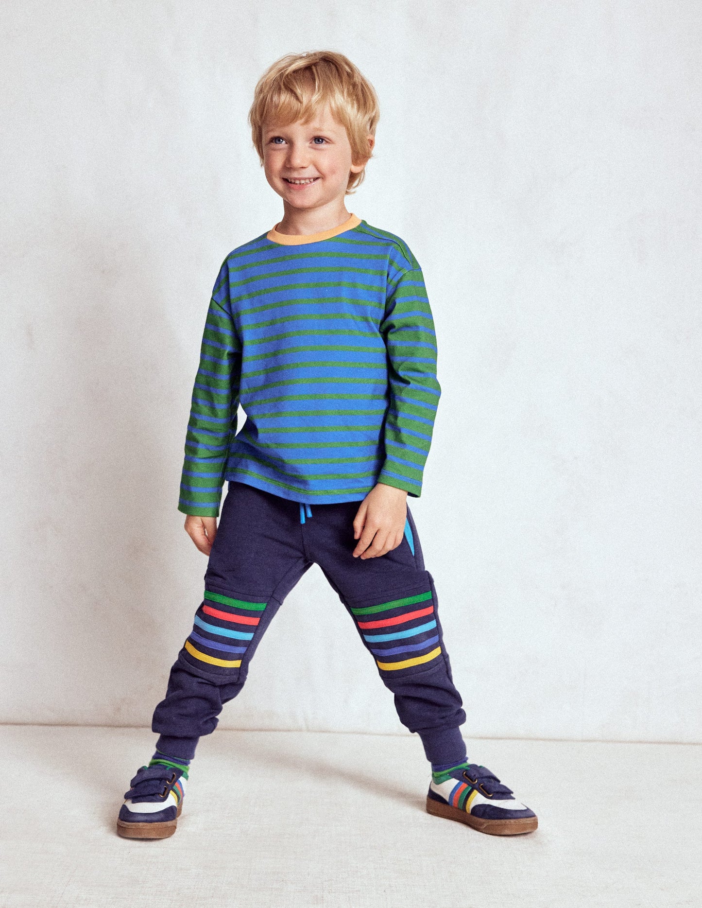 Warrior Knee Joggers-Starboard Blue