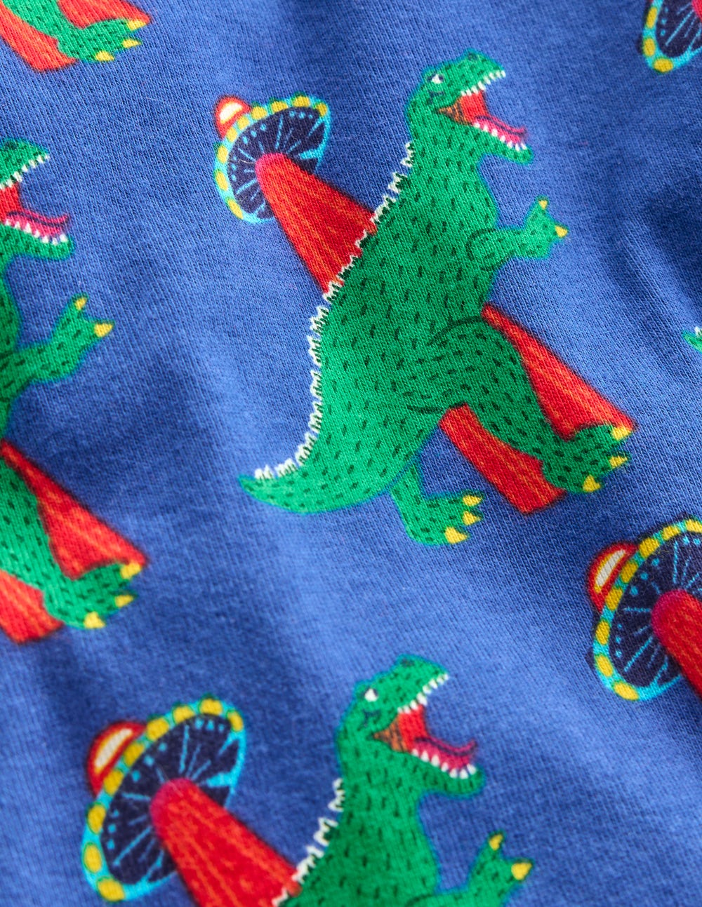 Snug Glow-In-The-Dark Pyjamas-Dino Space