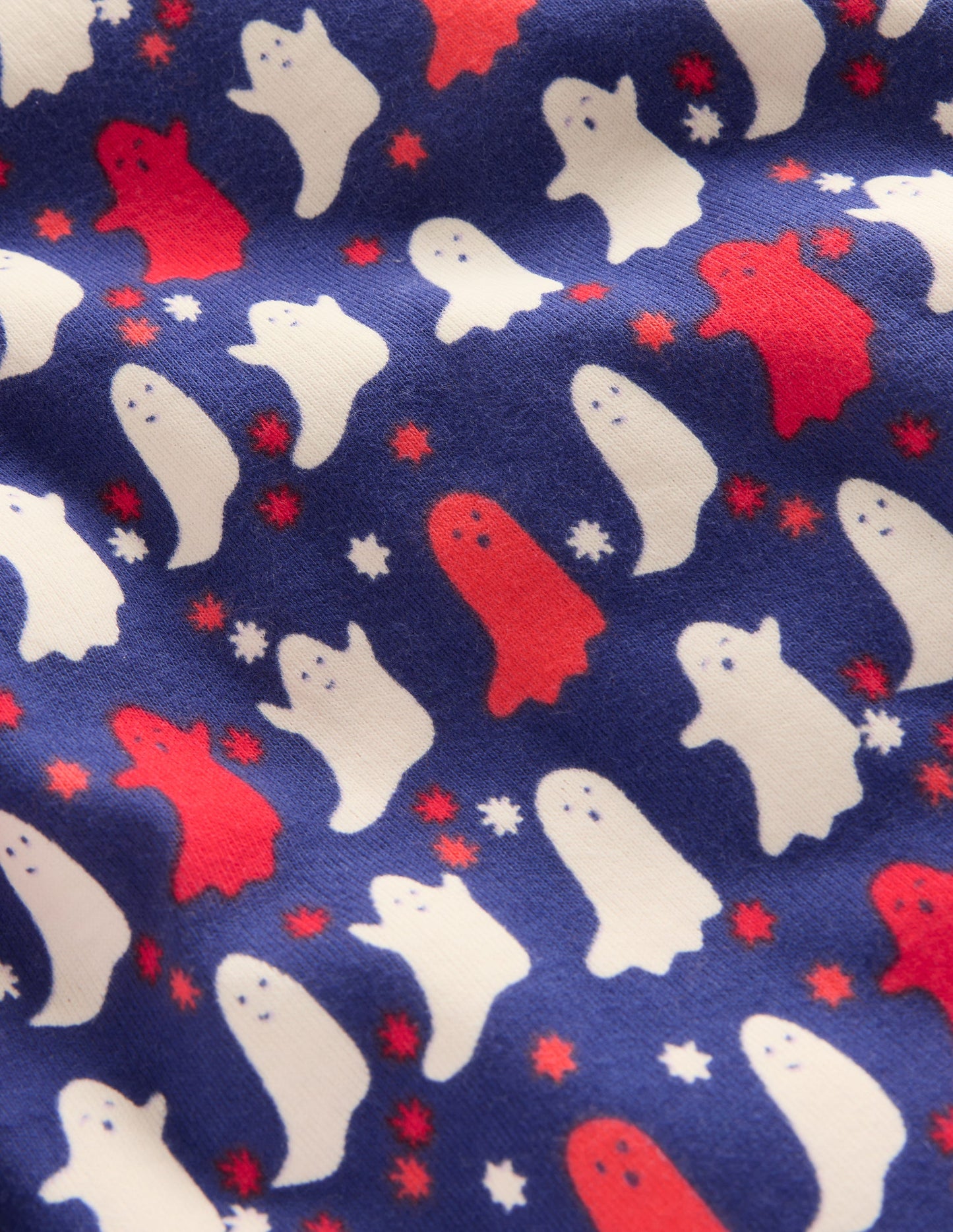 Snug Glow-In-The-Dark Pyjamas-Twilight Blue Spooky Ghosts