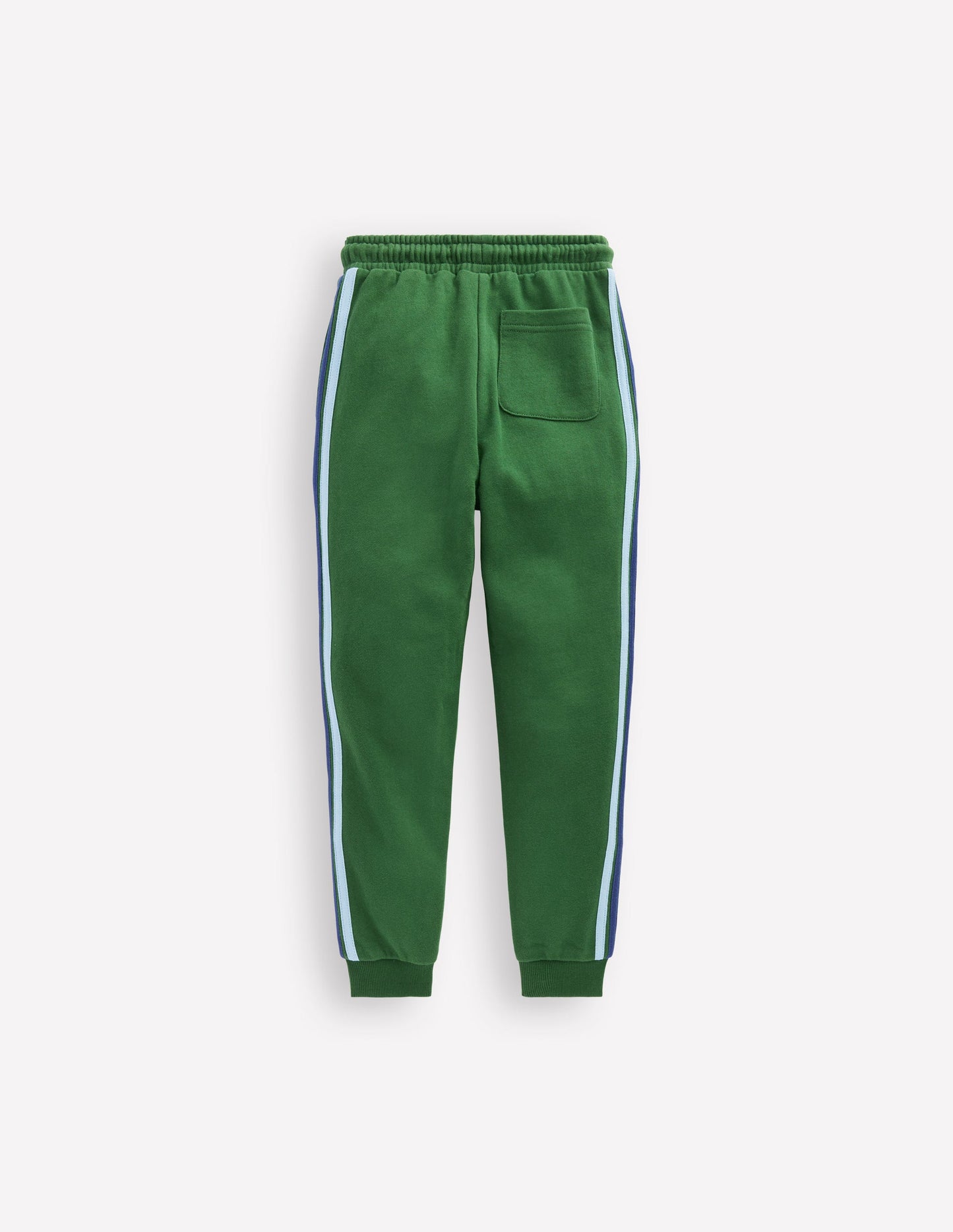 Rainbow Stripe Joggers-Pine Green