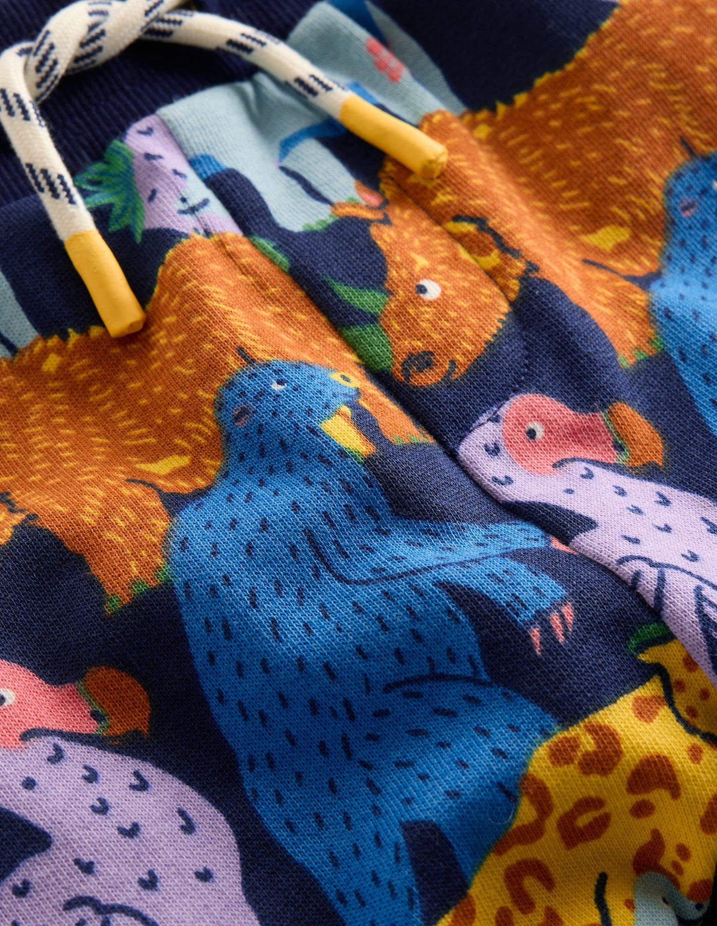 Printed Comfy Joggers-Prehistoric Animals