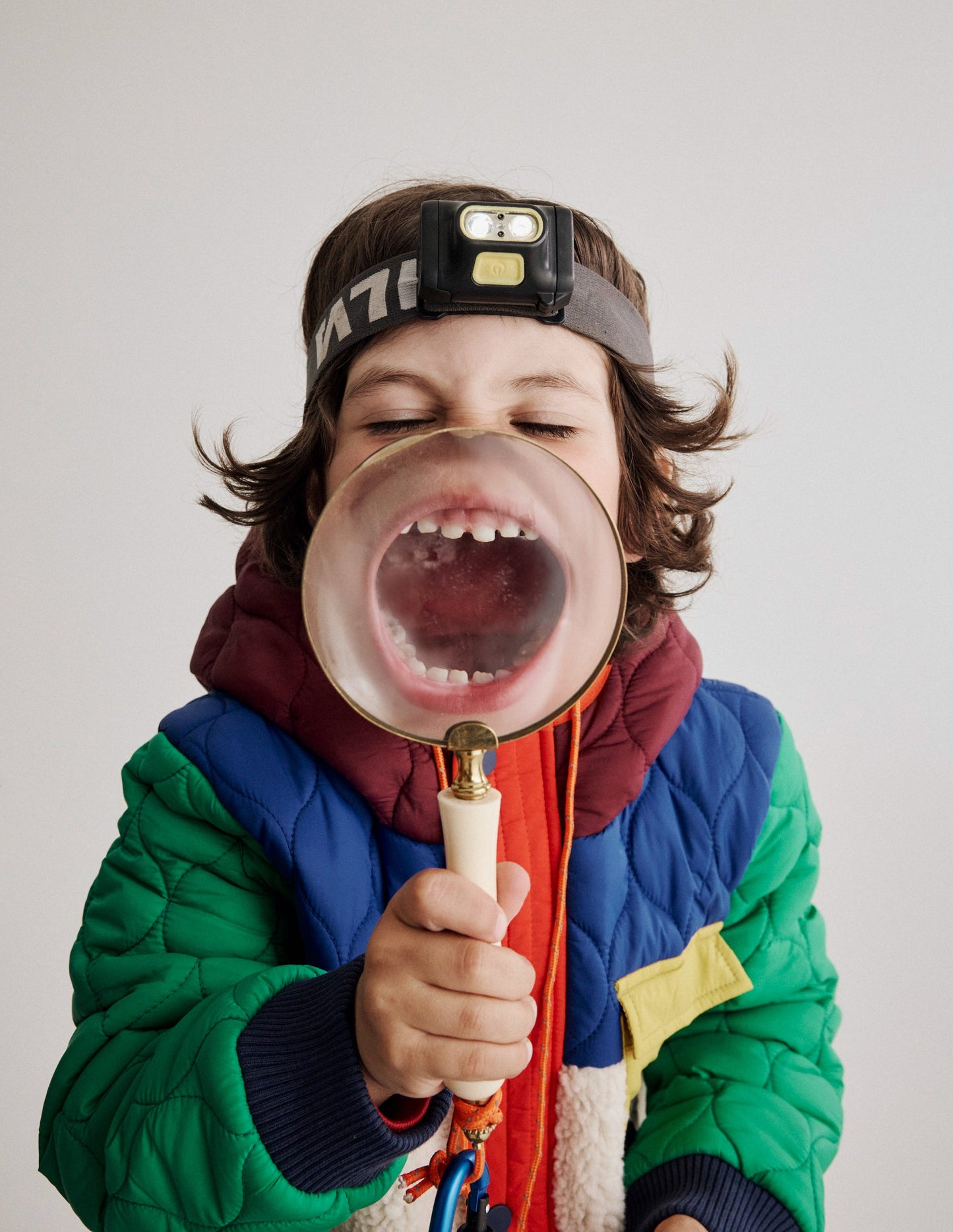 Quilted Borg Jacket-Natural Borg