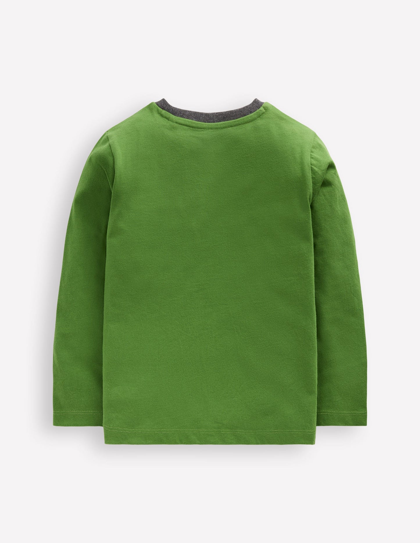 Star Appliqué T-shirt-Broccoli Green Star