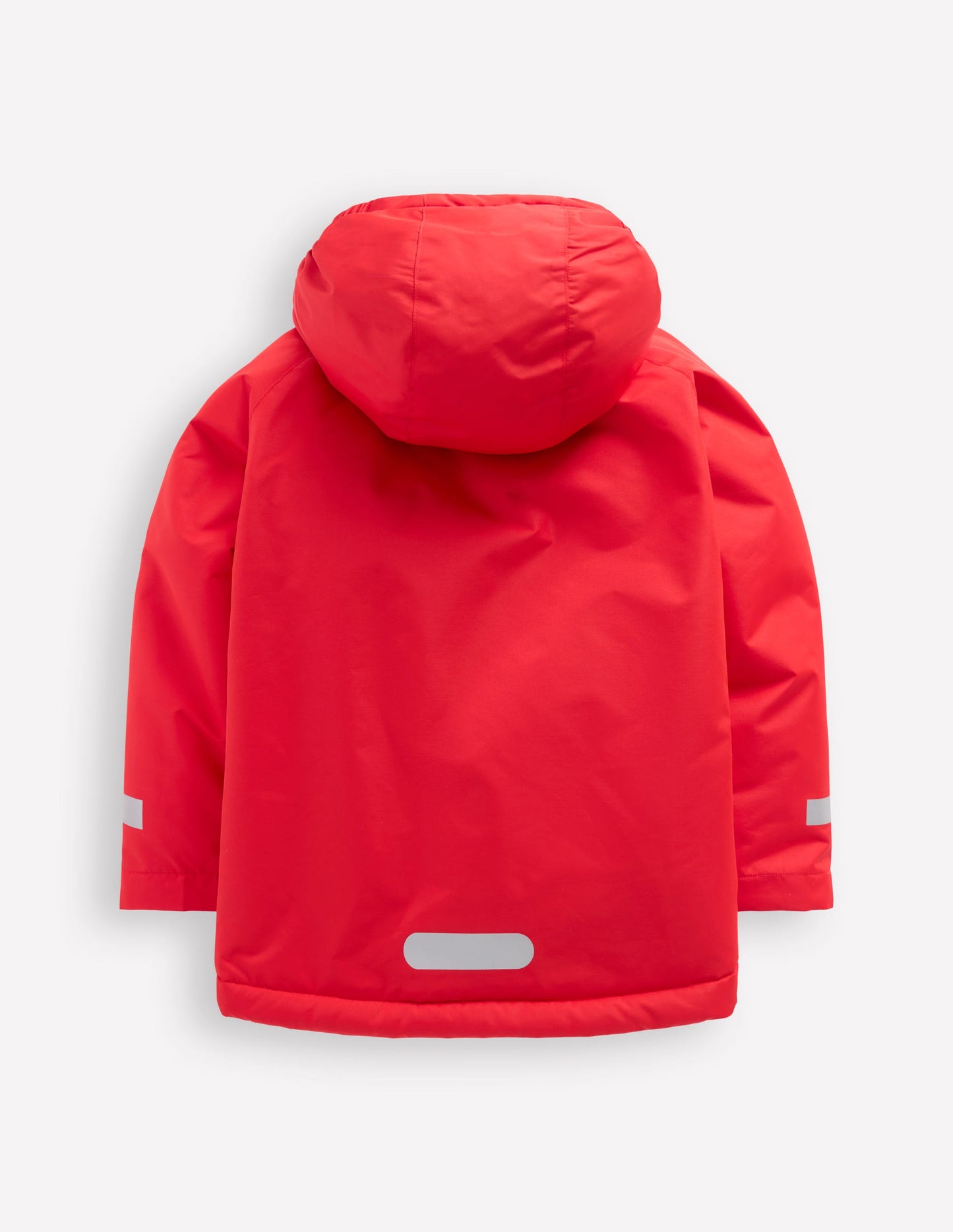 Borg Lined Anorak-Red