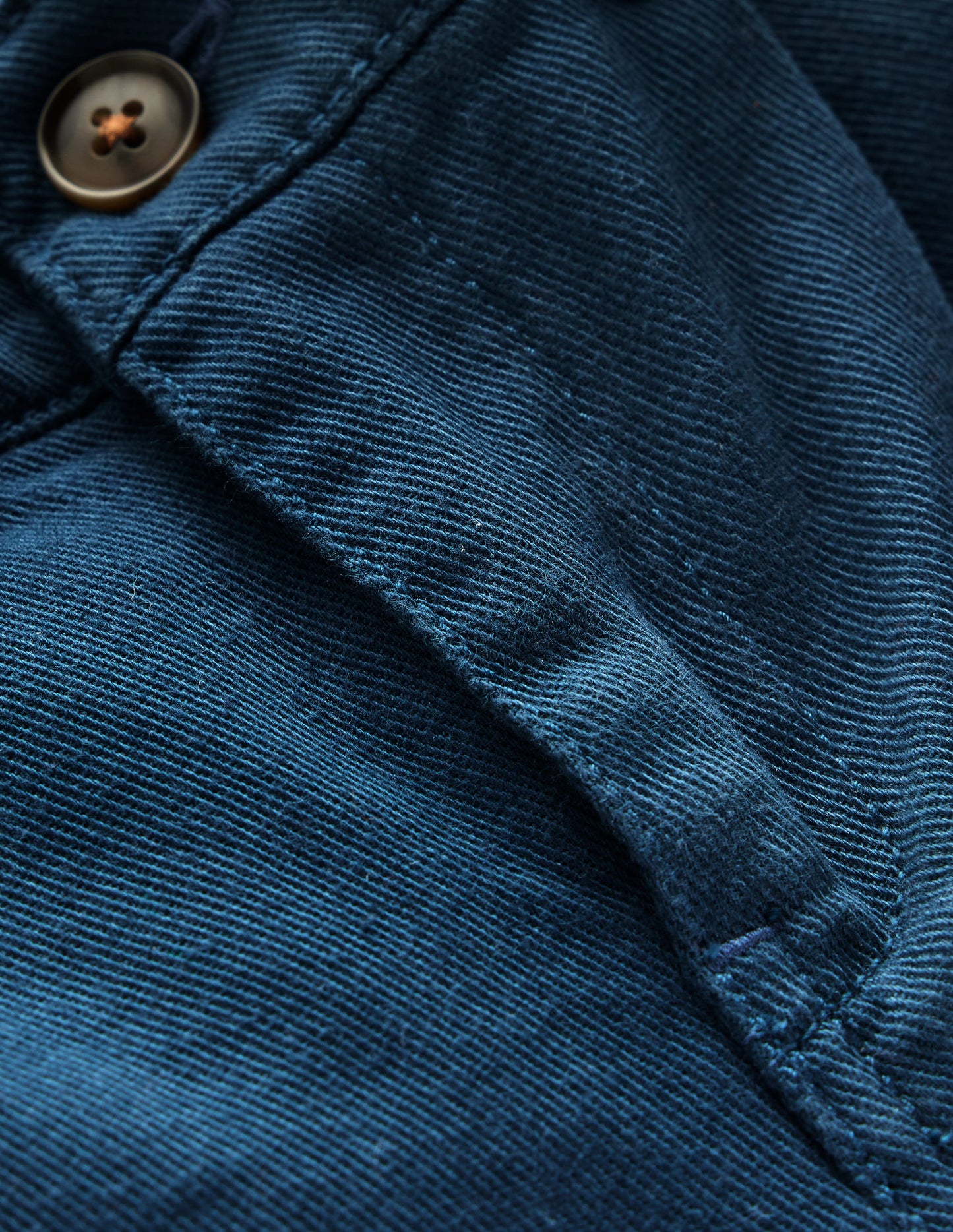 Everyday Relaxed Trousers-Blueberry Pie Twill