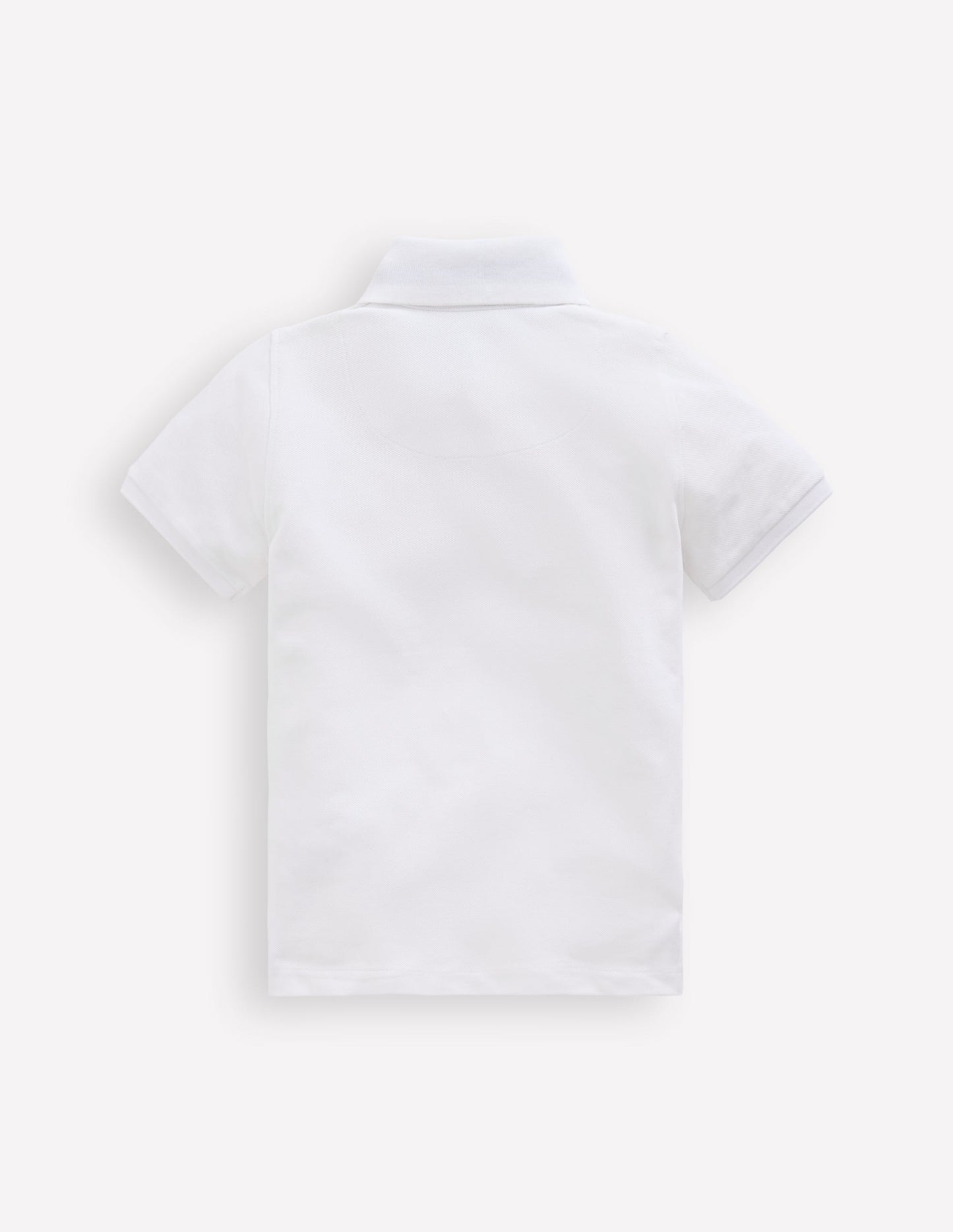 Piqué Polo Shirt-White