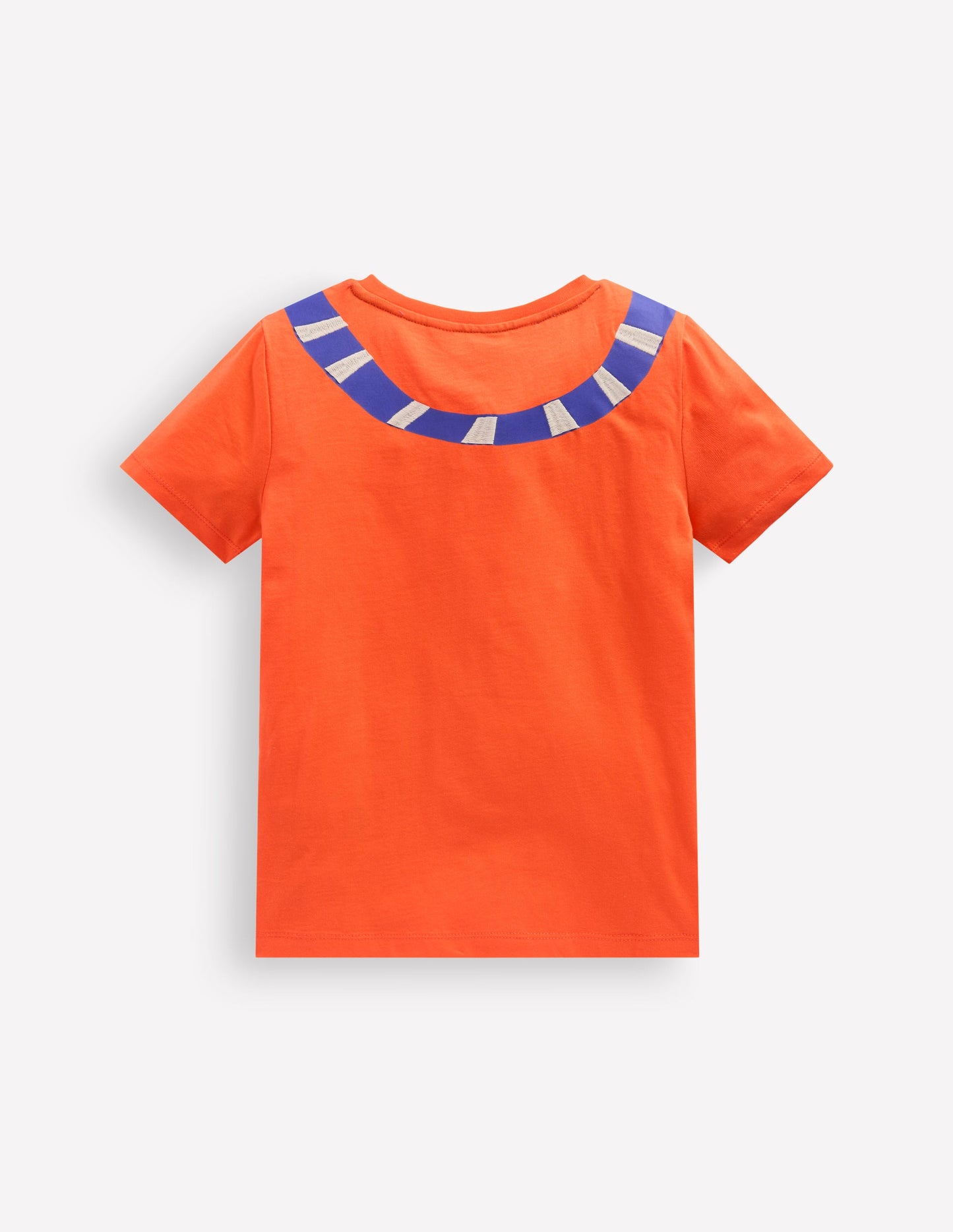 Fun Graphic T-shirt-Vermillion Orange Limur