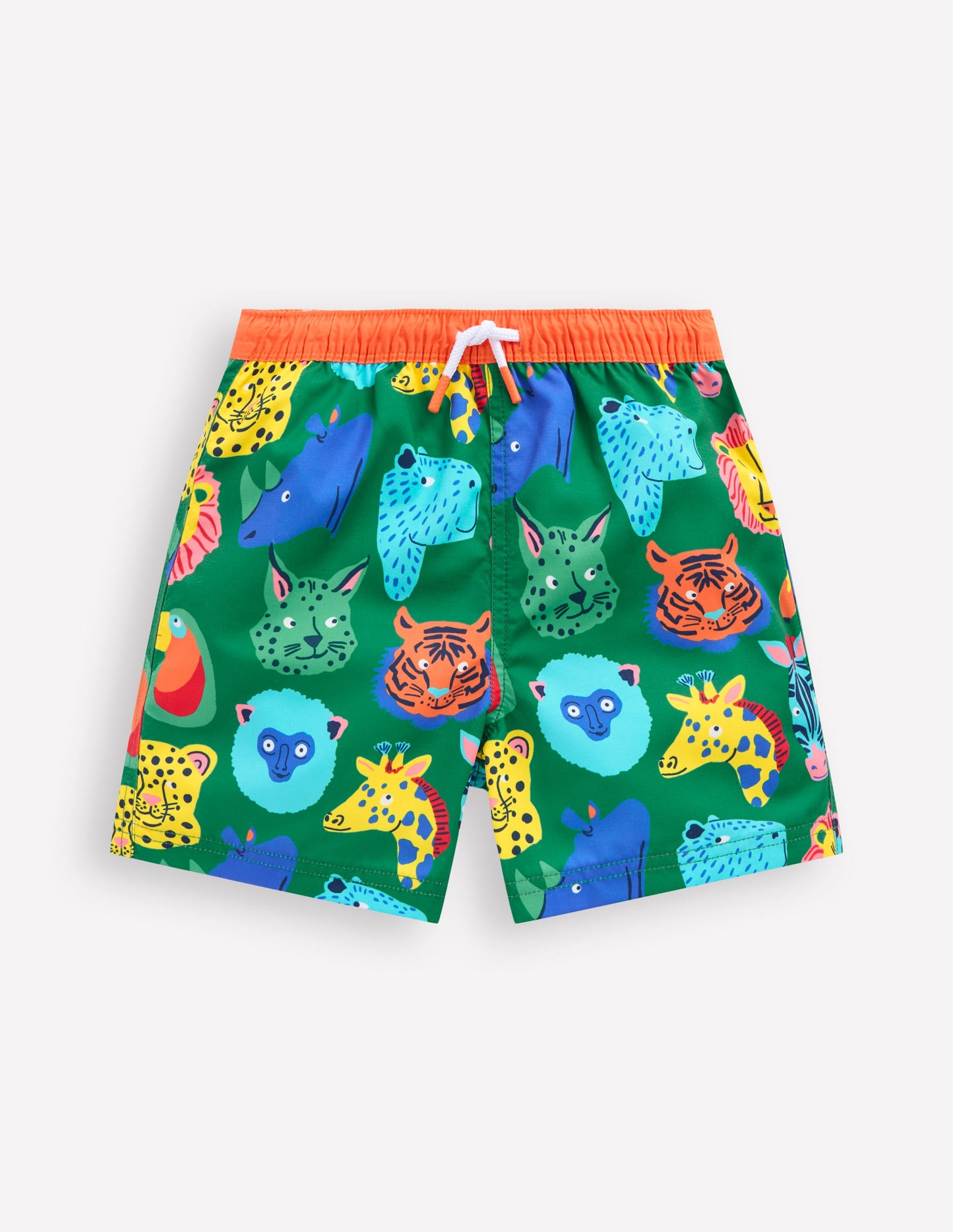 Swim Shorts-Multi Animal Faces