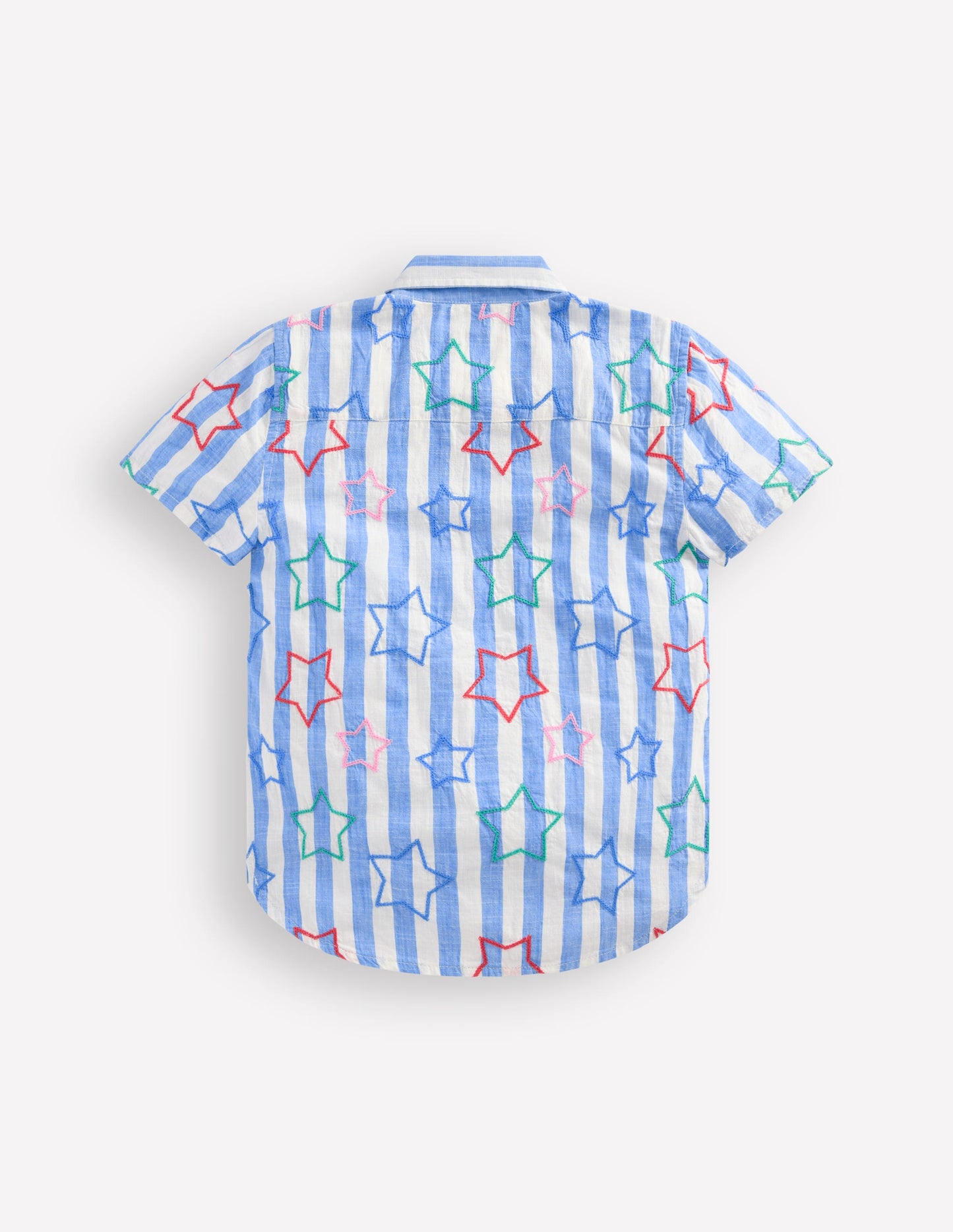 Fun Cotton Shirt-Starry Stripe
