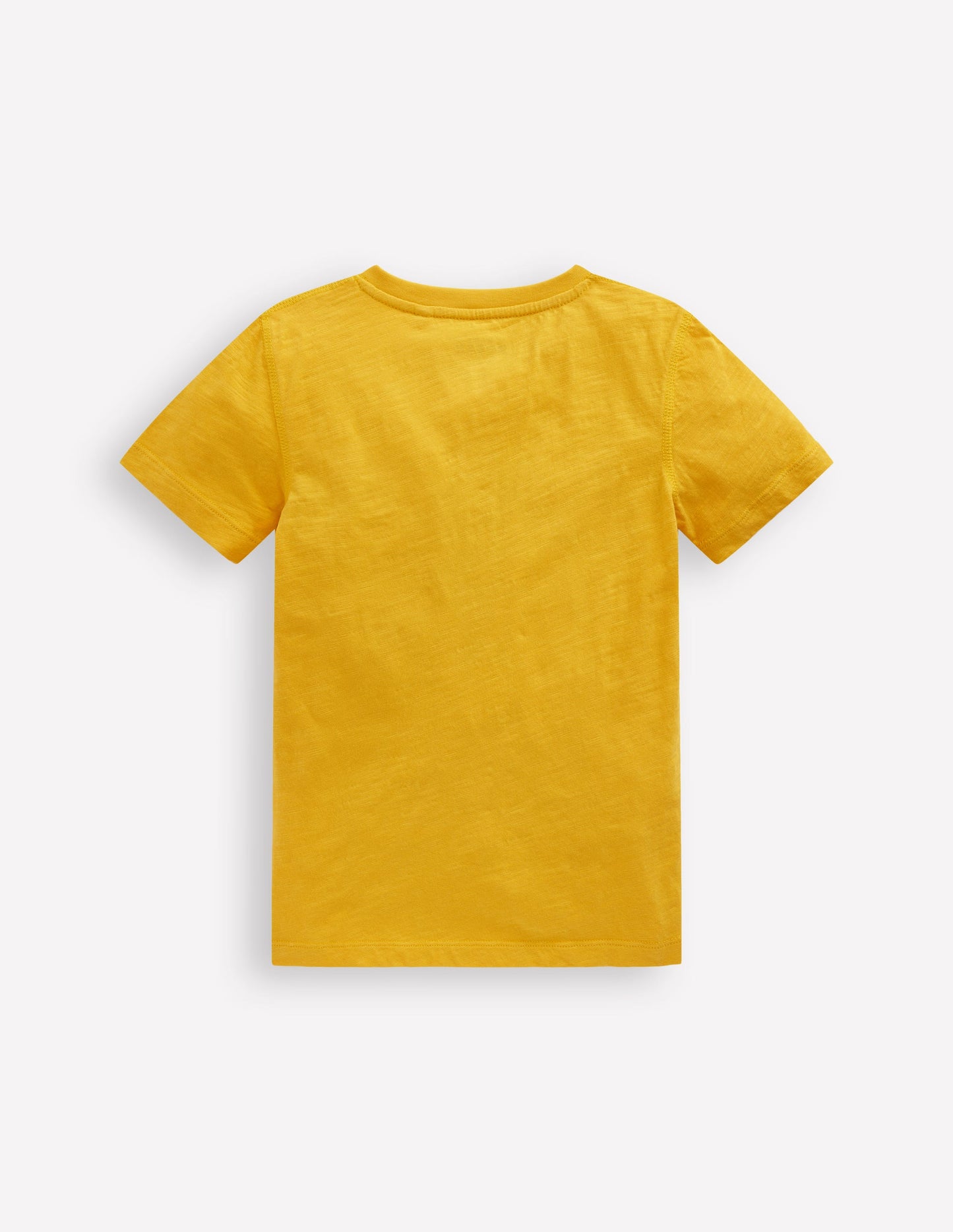 Short Sleeve Henley T-Shirt-Yellow