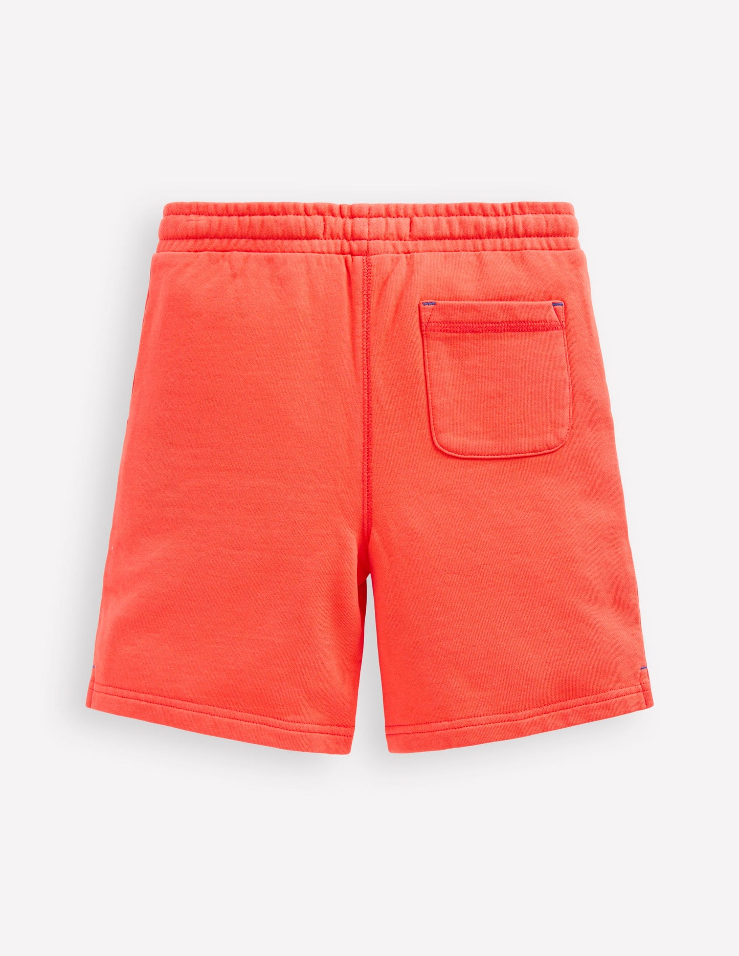 Garment Dye Shorts-Coral Orange
