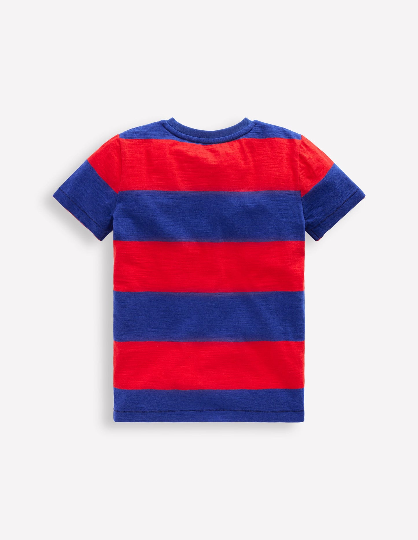 Everyday Short Sleeve T-Shirt-Poppy Red /Sapphire Blue