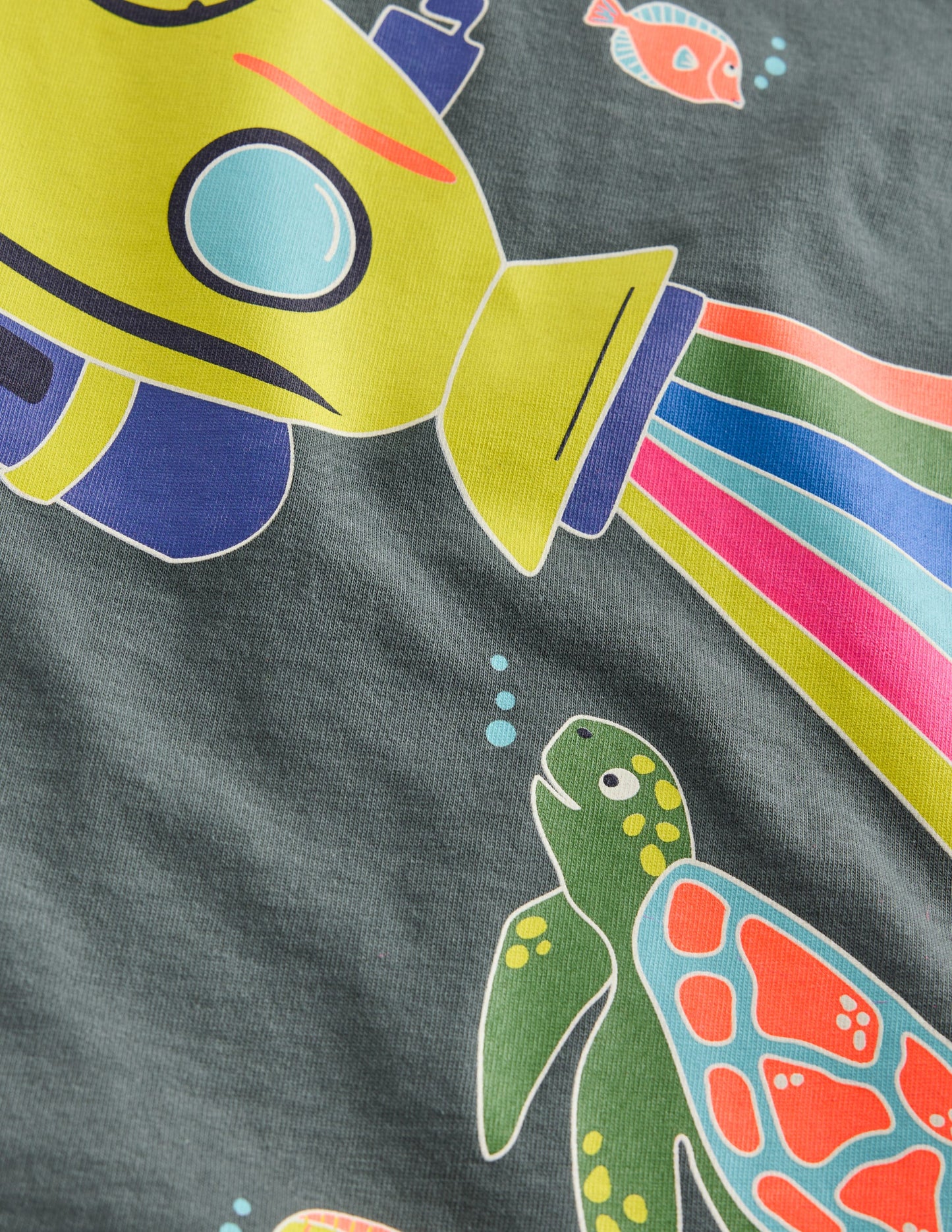 Glow-In-The-Dark T-shirt-Smoke Submarine