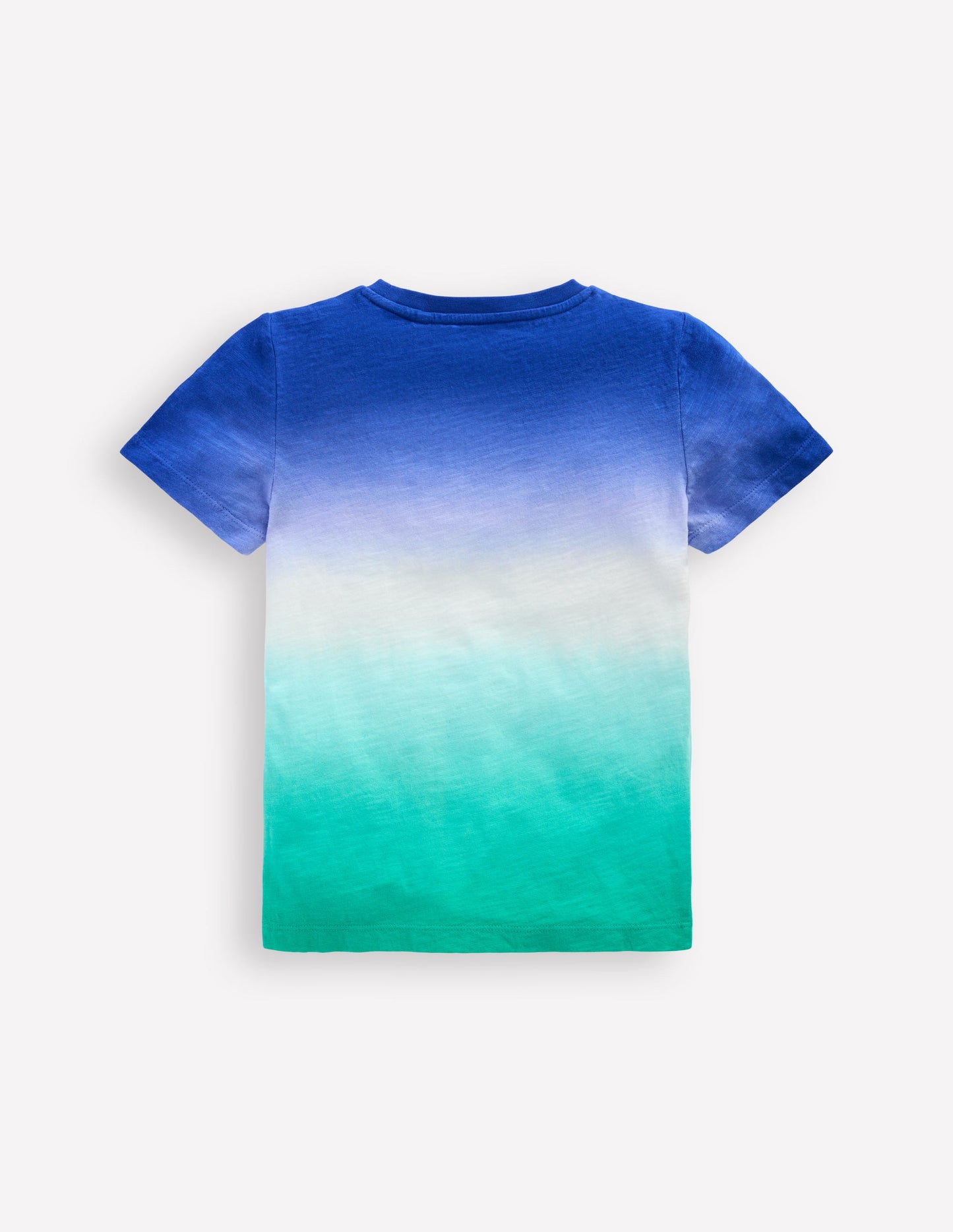 Tie Dye T-Shirt-Bright Blue /Aquamarine Blue