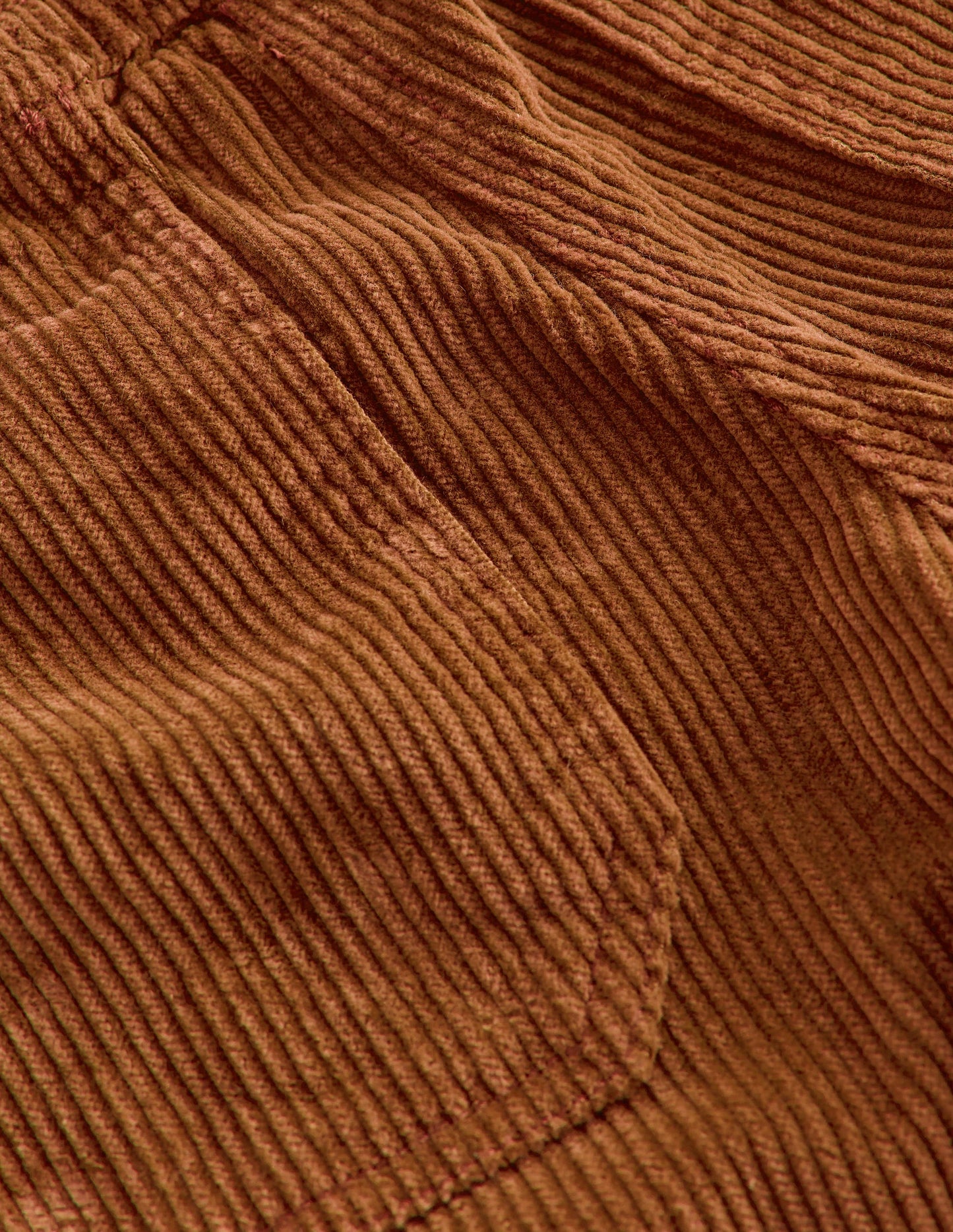 Pull-on Cord Trousers-Ginger