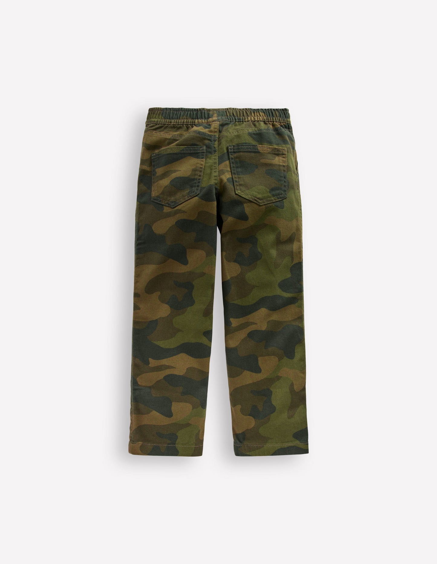 Pull-on Cotton Trouser-Camo