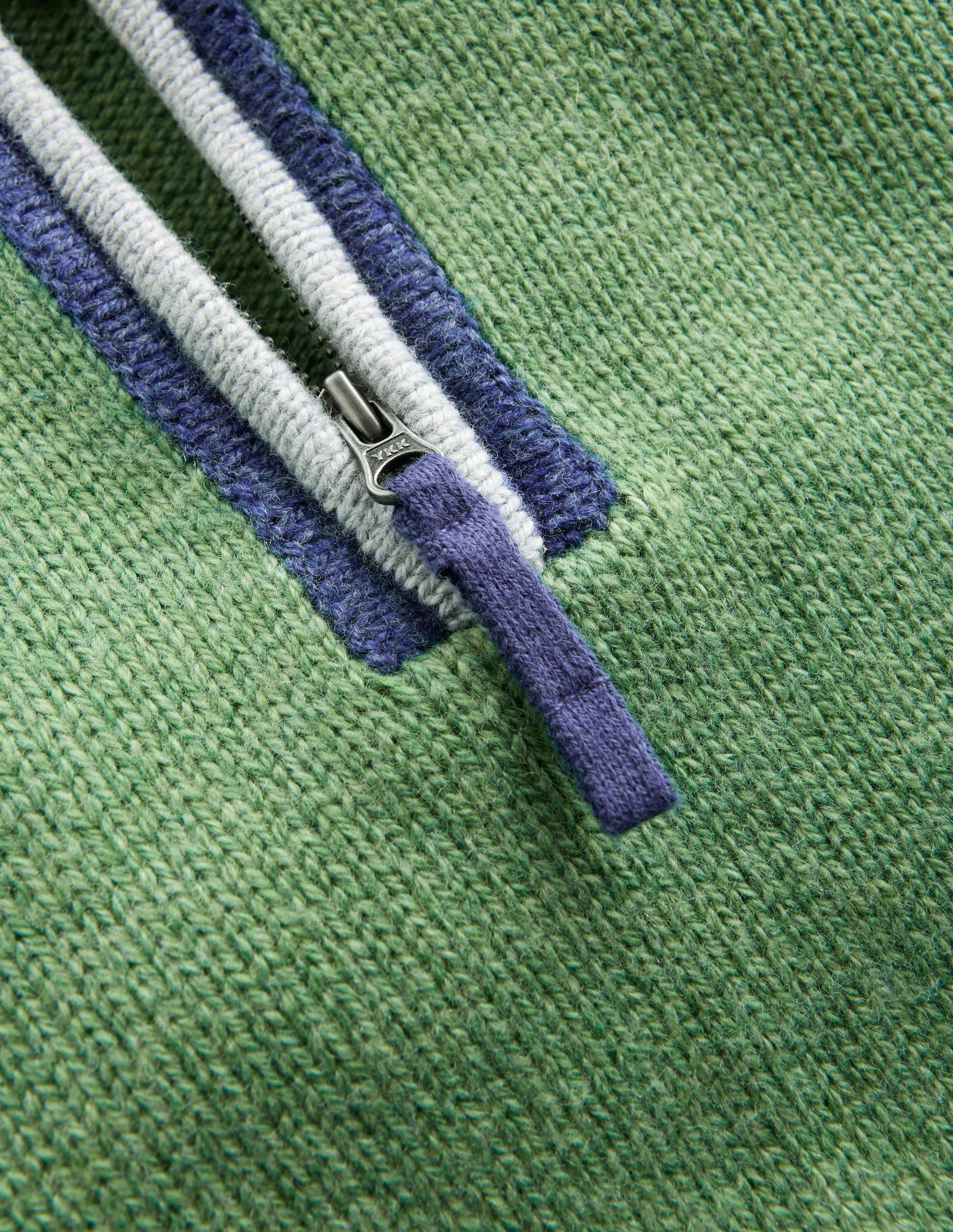 Heritage Half-Zip Jumper-Safari Green-6