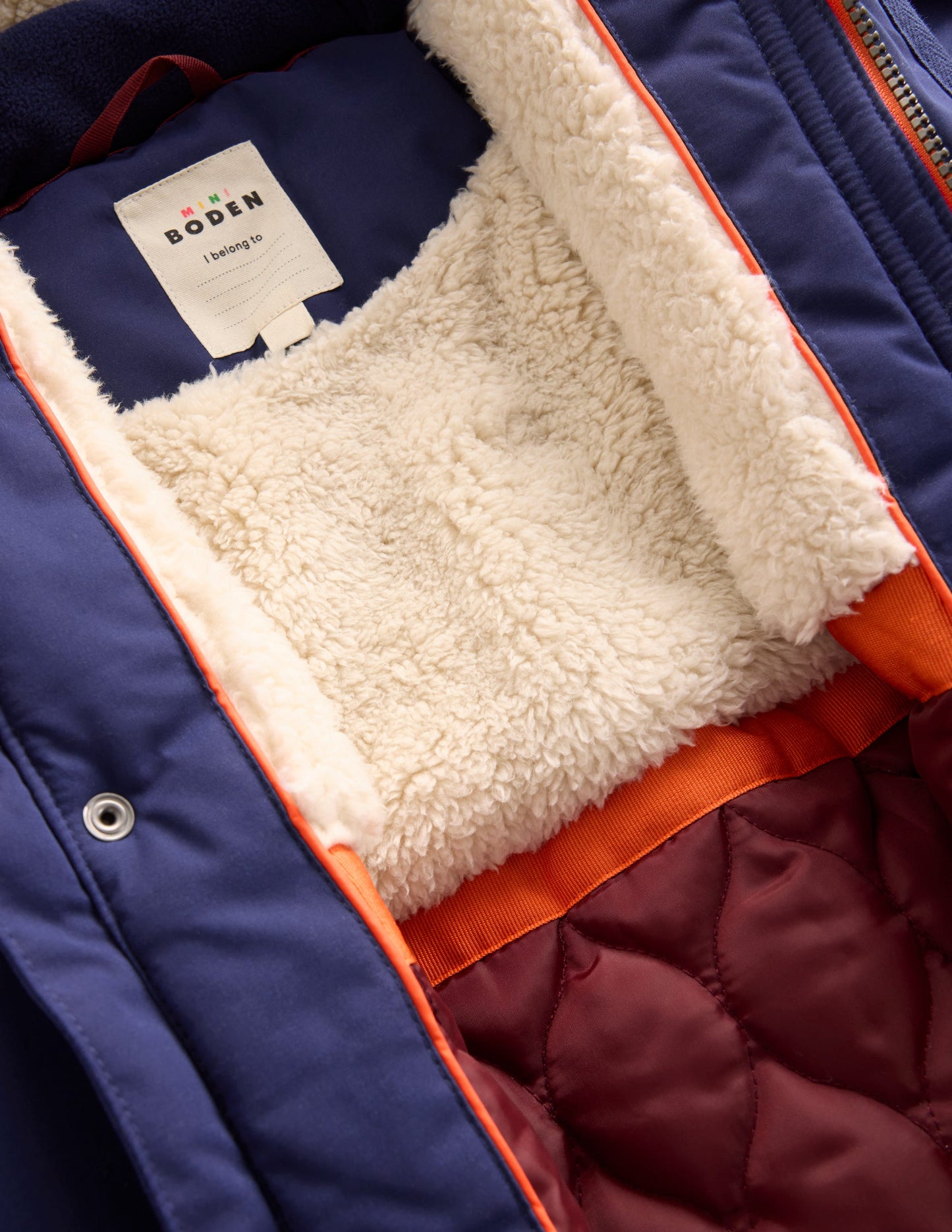 Waterproof Parka-College Navy